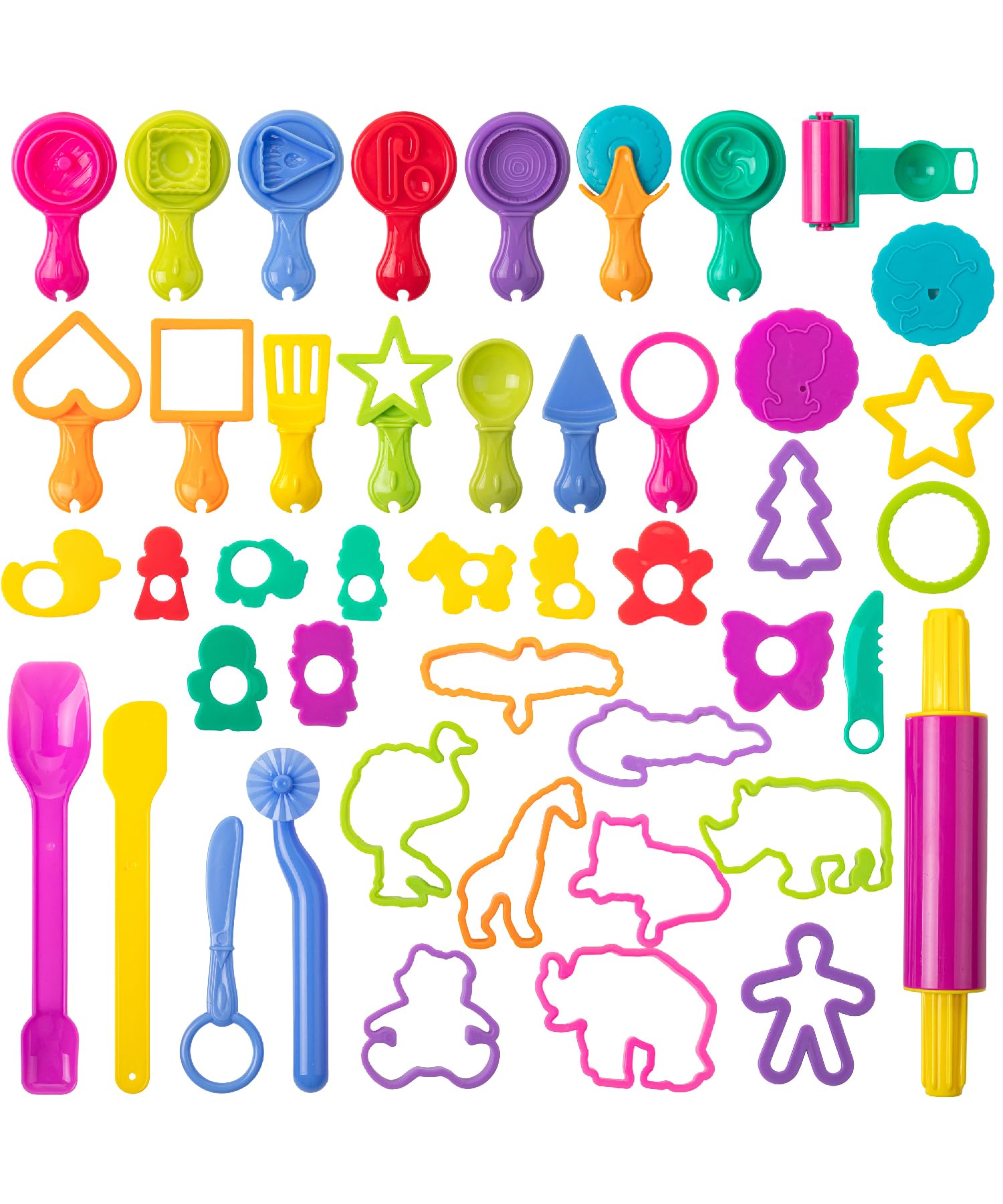**Mr. Pen 45-Piece Play Dough Tools Kit for Kids – Playdough Molds, Cutters & Accessories – Creative Fun for Arts, Crafts & Sensory Play**