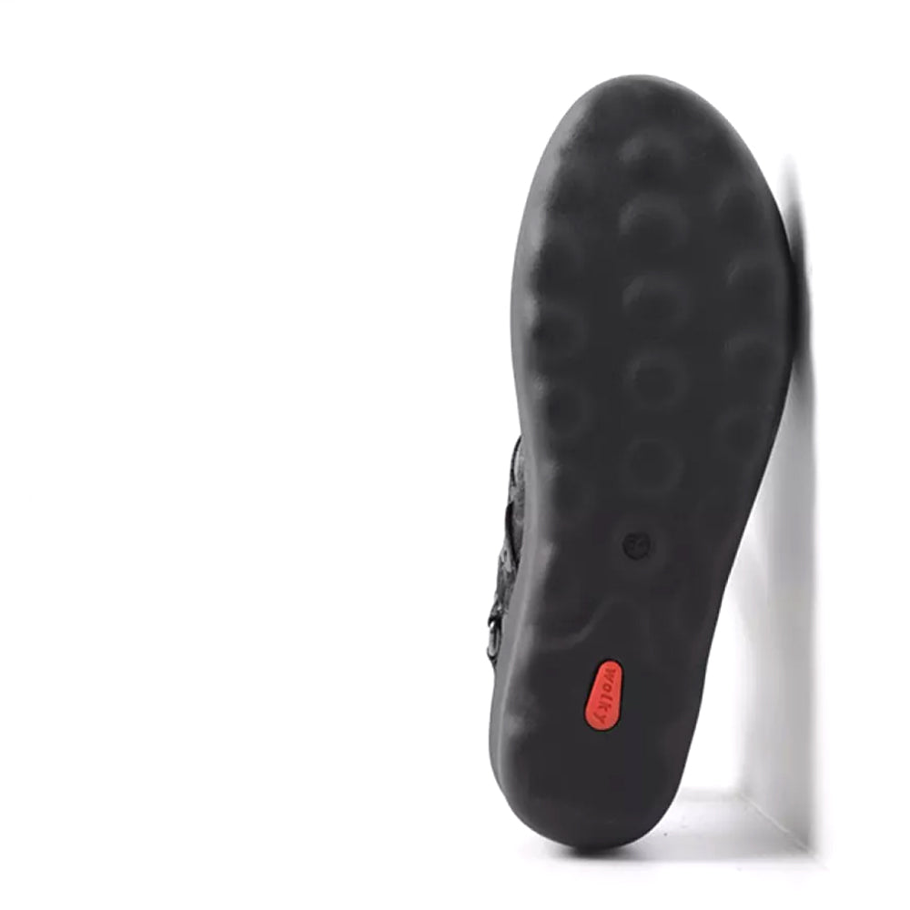 Pichu Women's Sandals - 12,000 Black Circles Design - Comfortable Summer Beach Shoes for Outdoor Walking and Casual Wear