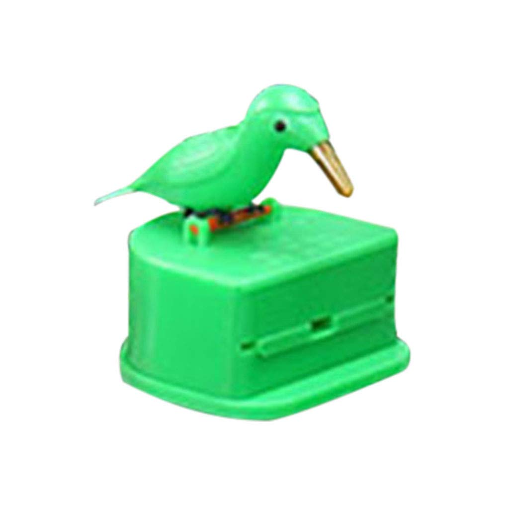 Hummingbird Toothpick Dispenser - Funny Gag Gift & Portable Toothpick Holder for Clean Teeth - Perfect for Parties, Office Pranks and Travel Accessories