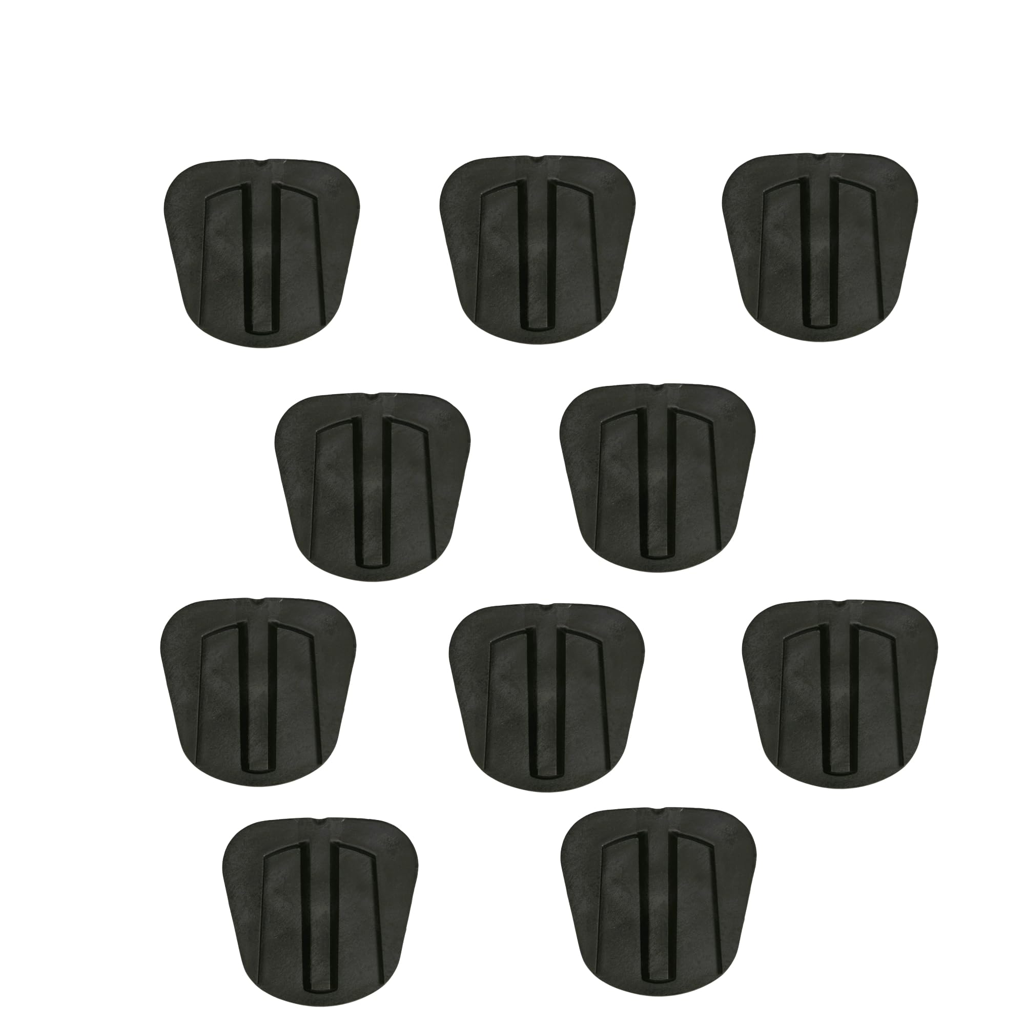 BioArt A7 Plus Dental Articulator Oblong Mounting Plates - 10 Pack for Crowns, Bridges & Dentures - Perfect for Dental Labs & Prosthodontics