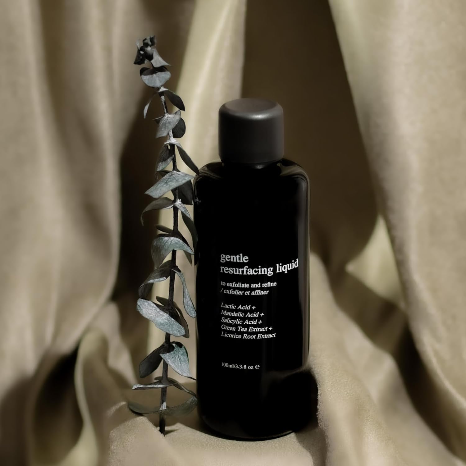 Gentle Resurfacing Liquid Exfoliator with Triple Acid Complex - Hydrating & Exfoliating Facial Toner for Pore Minimizing & Blemish Treatment - 100ml for Glowing Skin | Perfect for Daily Skincare Routine & Post-Workout Refresh