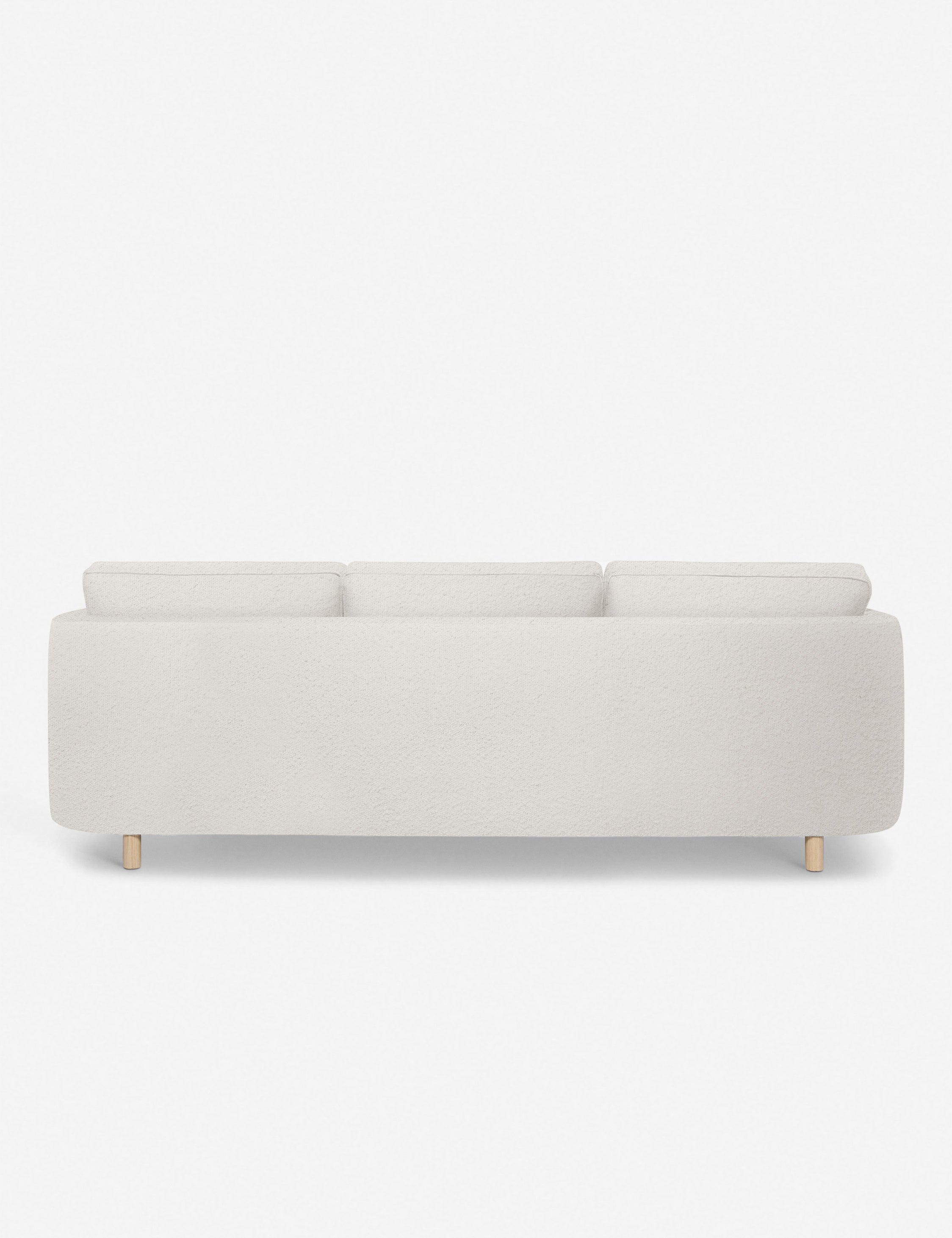 Belton Sectional Sofa by Ginny Macdonald - Modern L-Shaped Couch for Living Room, Lounge & Family Room - Comfortable Fabric Sectional with Reversible Chaise