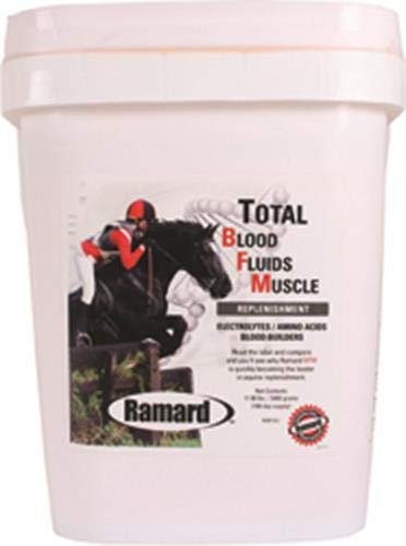 Premium Horse Electrolyte Supplement - Blood Fluids & Muscle Replenishment Powder for Race Horses | Electrolytes, Blood Builder & Muscle Recovery Formula | High Performance Supplement for Horse Racing, Training & Competition | 11.9 lbs Tub