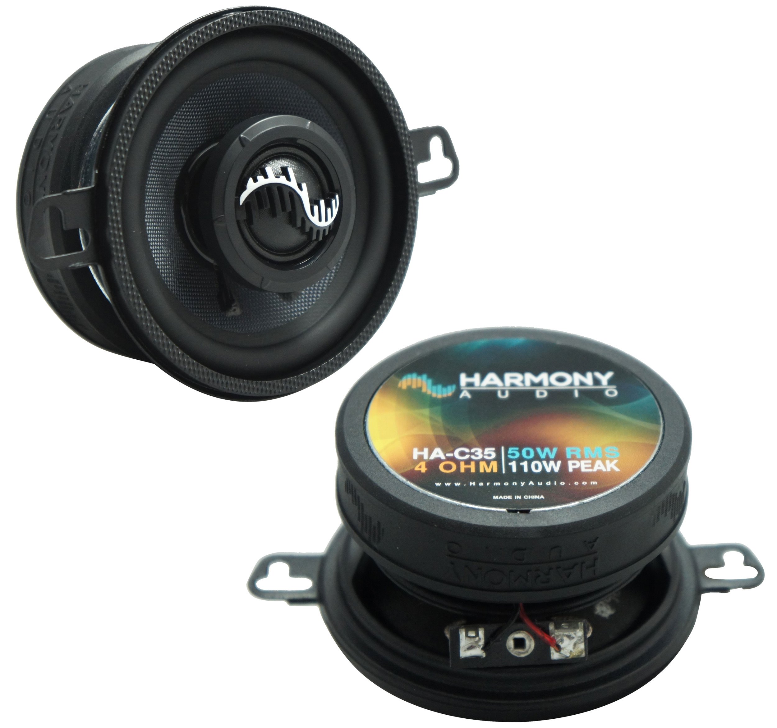 Premium HA-C35 Car Audio Speakers - Compatible with Chrysler PT Cruiser 2002-2010 Front Door Replacement | High-Quality Sound System Upgrade for Enhanced Driving Experience