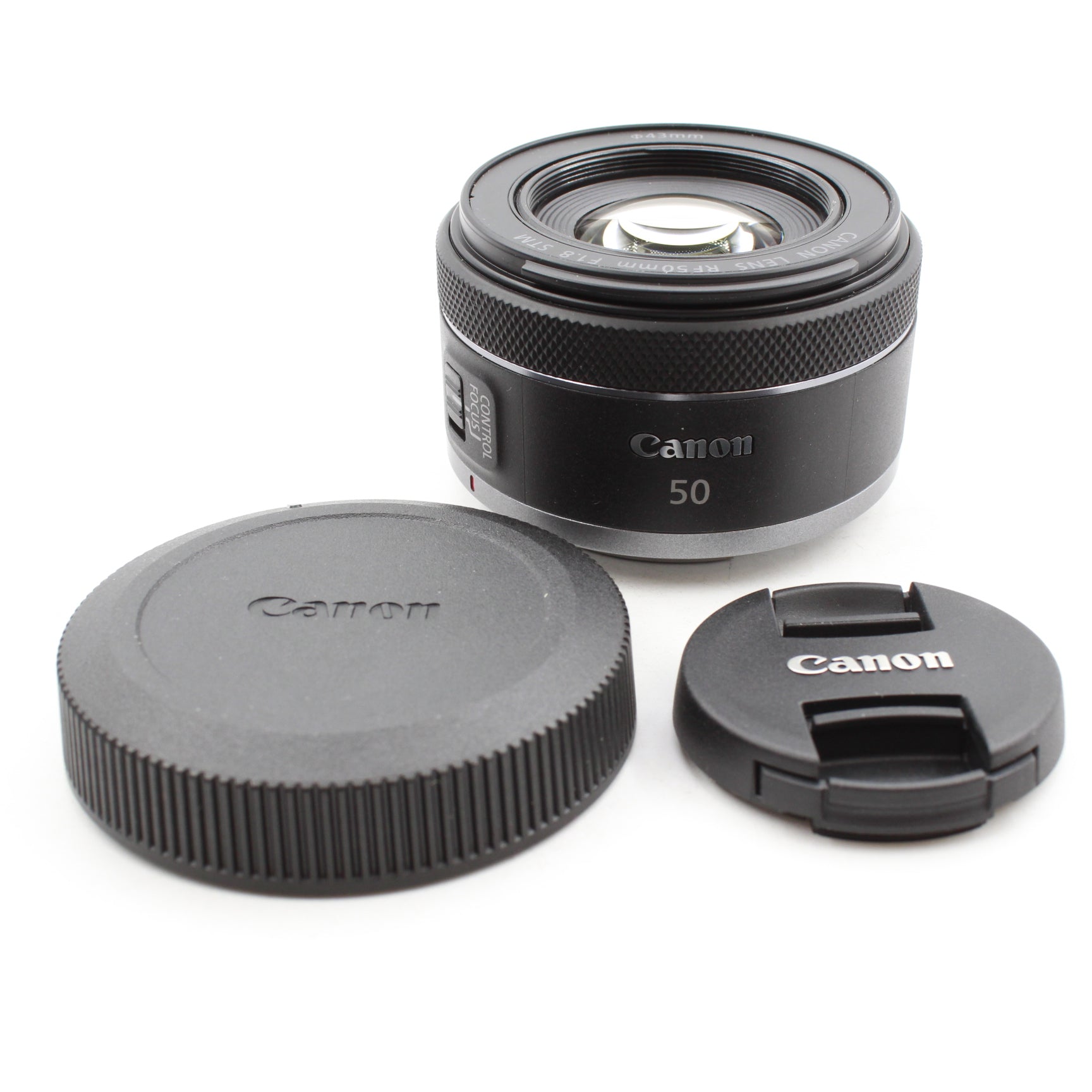 Open Box Canon RF 50mm f/1.8 STM Lens - Fast Prime Portrait Lens for Canon Mirrorless Cameras | Perfect for Low Light Photography, Street Shots & Everyday Use
