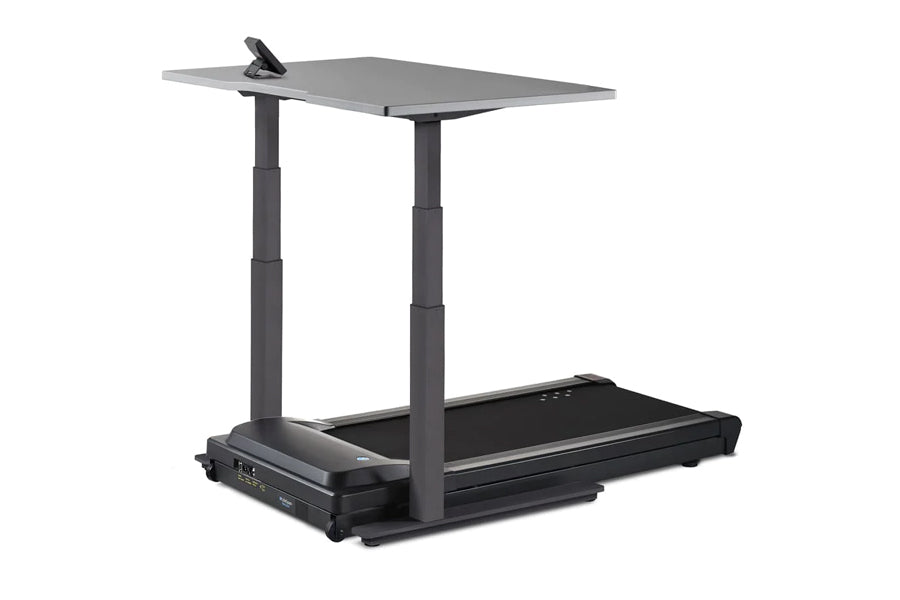 LifeSpan TR1000 Omni Desk Treadmill - Under Desk Walking Treadmill for Home & Office, Quiet Electric Treadmill for Work & Fitness - Perfect for Walking While Working or Exercising at Home