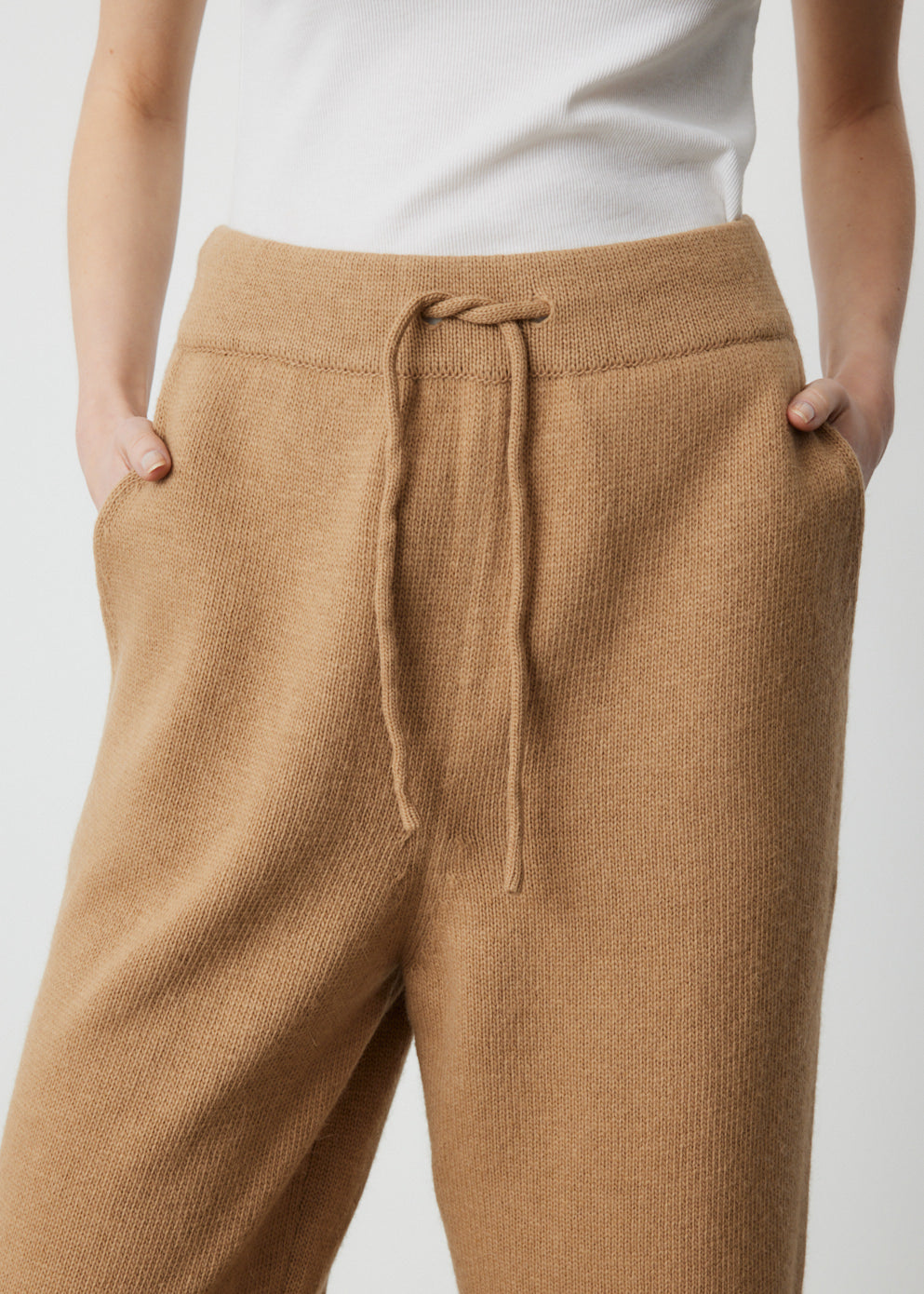 Soft & Cozy Alpaca Blend Easy Pants for Women - Comfortable Lounge Pants for Home, Yoga & Travel