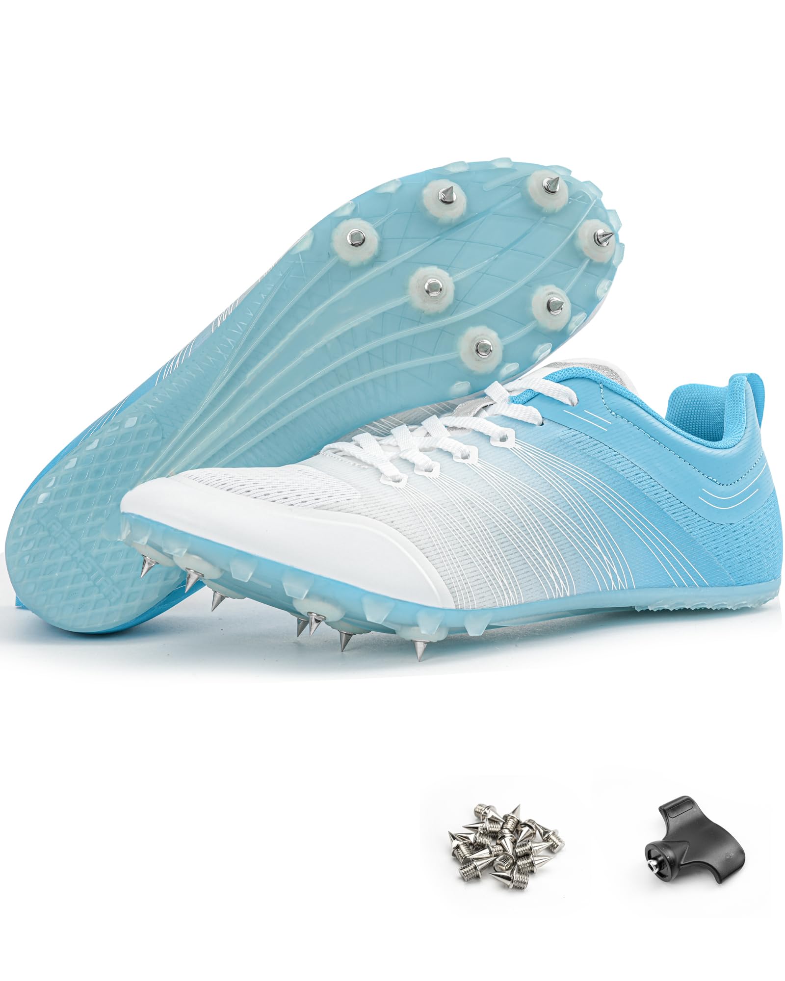 Men's & Women's Track Spikes Shoes - Lightweight Sprinting & Racing Cleats for Track & Field - Perfect for Kids, Boys, Youth Athletes in Competitions & Training