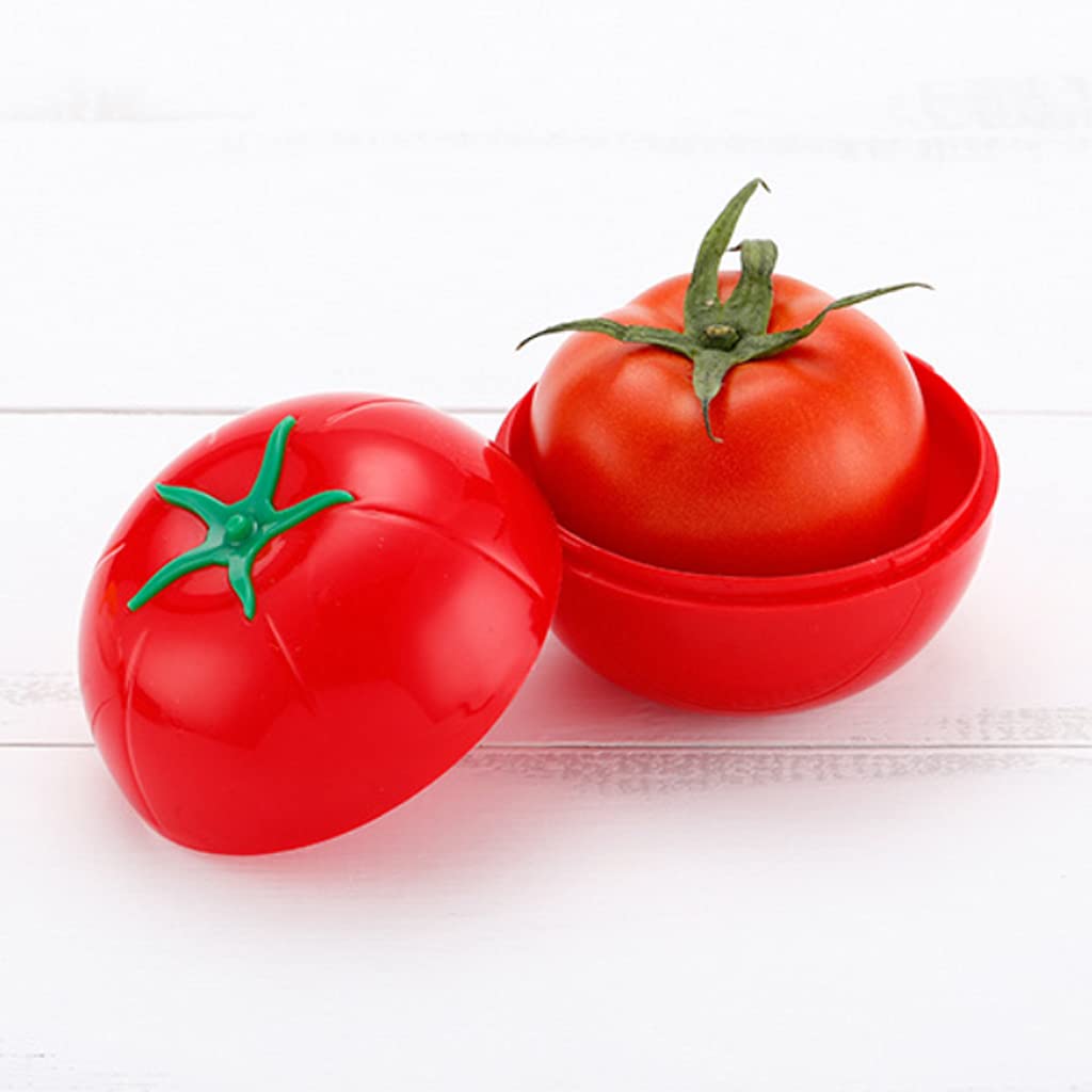 SHUANGSHI Airtight Food Storage Containers for Kitchen - BPA-Free Plastic Crisper Box for Vegetables, Onions, Tomatoes & Lemons | Fresh Produce Organizer for Fridge & Pantry | Ideal for Meal Prep & Leftovers