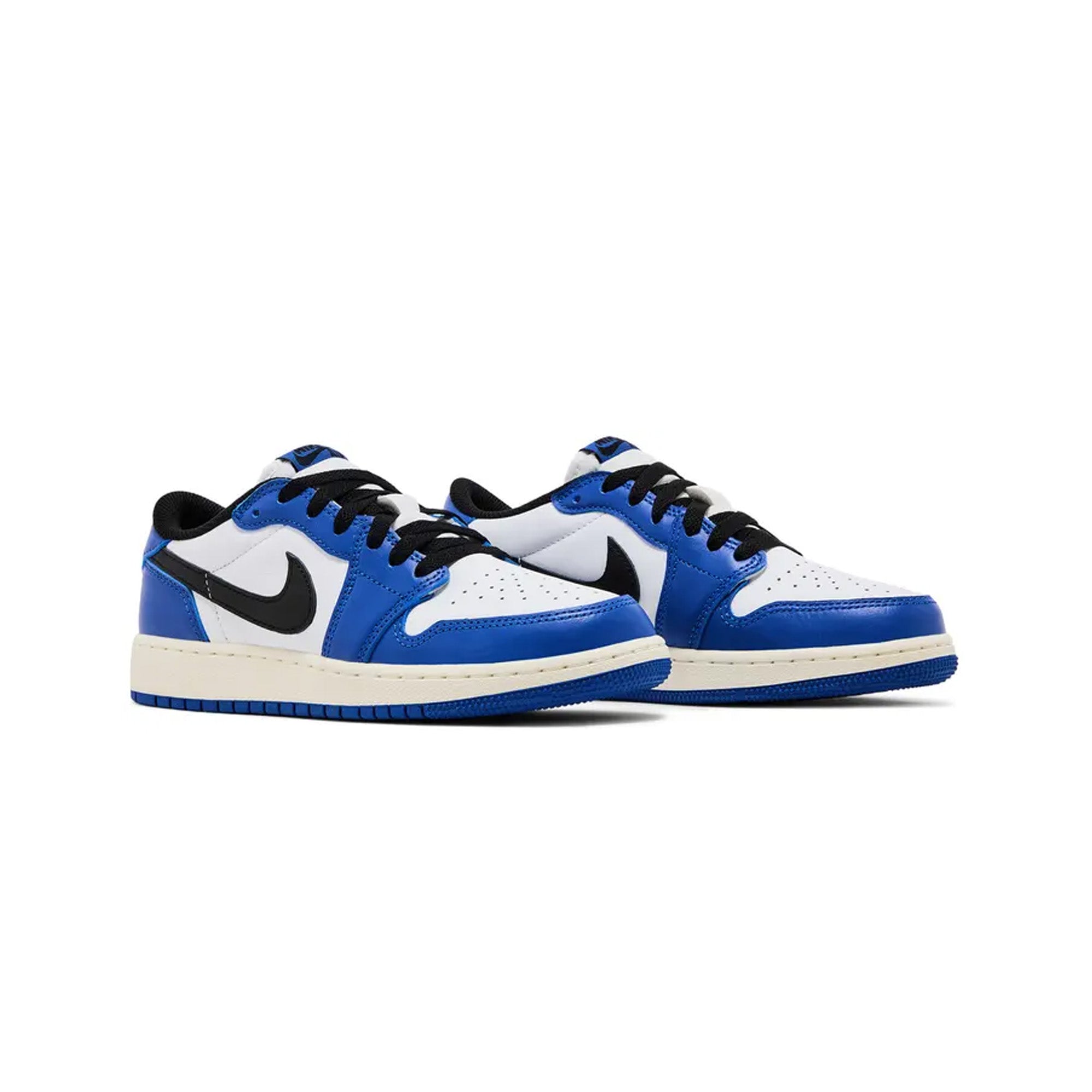 Air Jordan 1 Low 'Game Royal' GS - Retro Basketball Shoes for Women & Girls - Perfect for Casual Wear, Street Style & Sneaker Collection