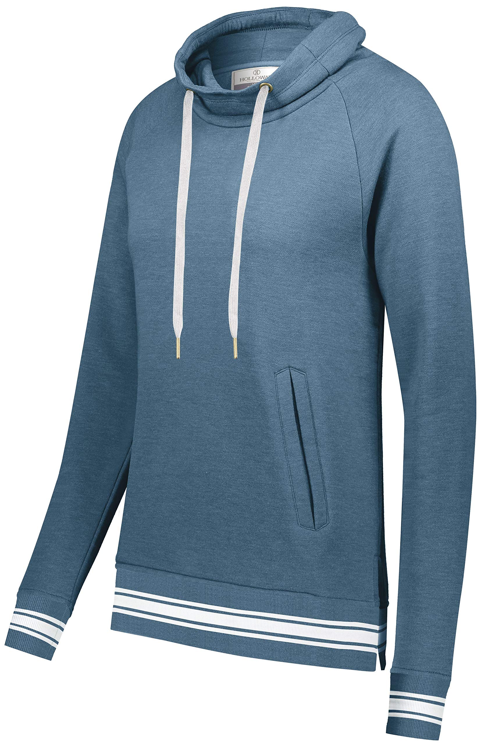 Holloway Women's All-American Funnel Neck Pullover Sweater - Cozy Casual Knit Top for Fall & Winter - Perfect for Office, Outings & Layering