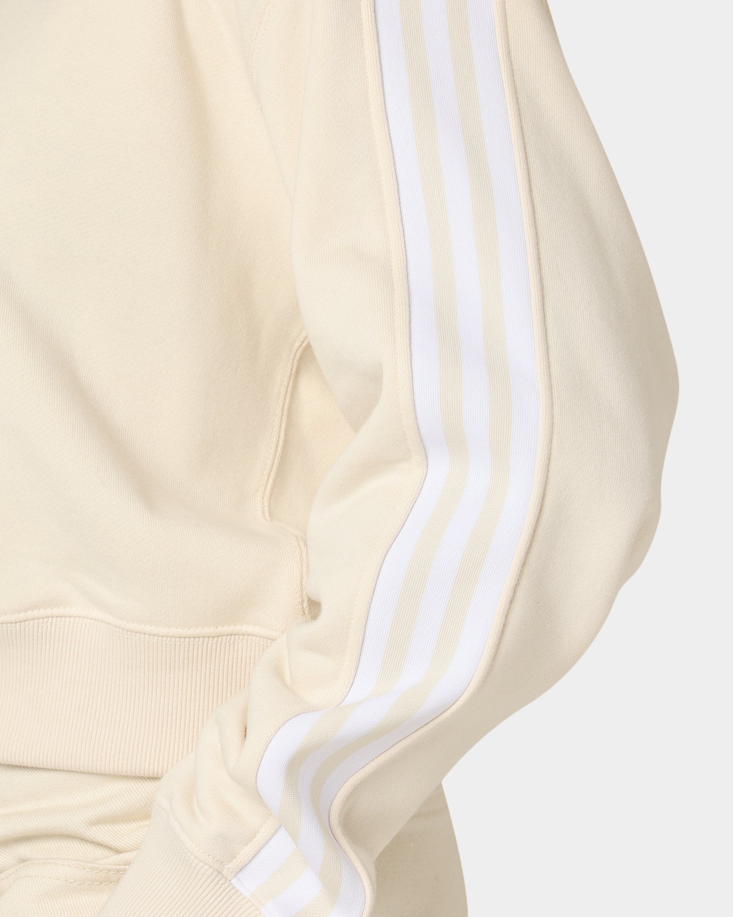 Adidas Women's Adicolor Classic Sweatshirt - Wonder White | Casual Pullover Hoodie for Women | Perfect for Gym, Running & Everyday Wear