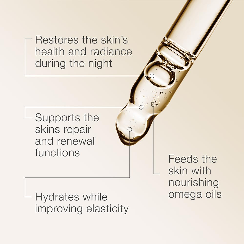 Premium Cellular Overnight Restoration Oil - 30ml | Anti-Aging Face Serum for Deep Hydration & Skin Repair | Perfect for Nighttime Skincare Routine & Dry Skin Treatment