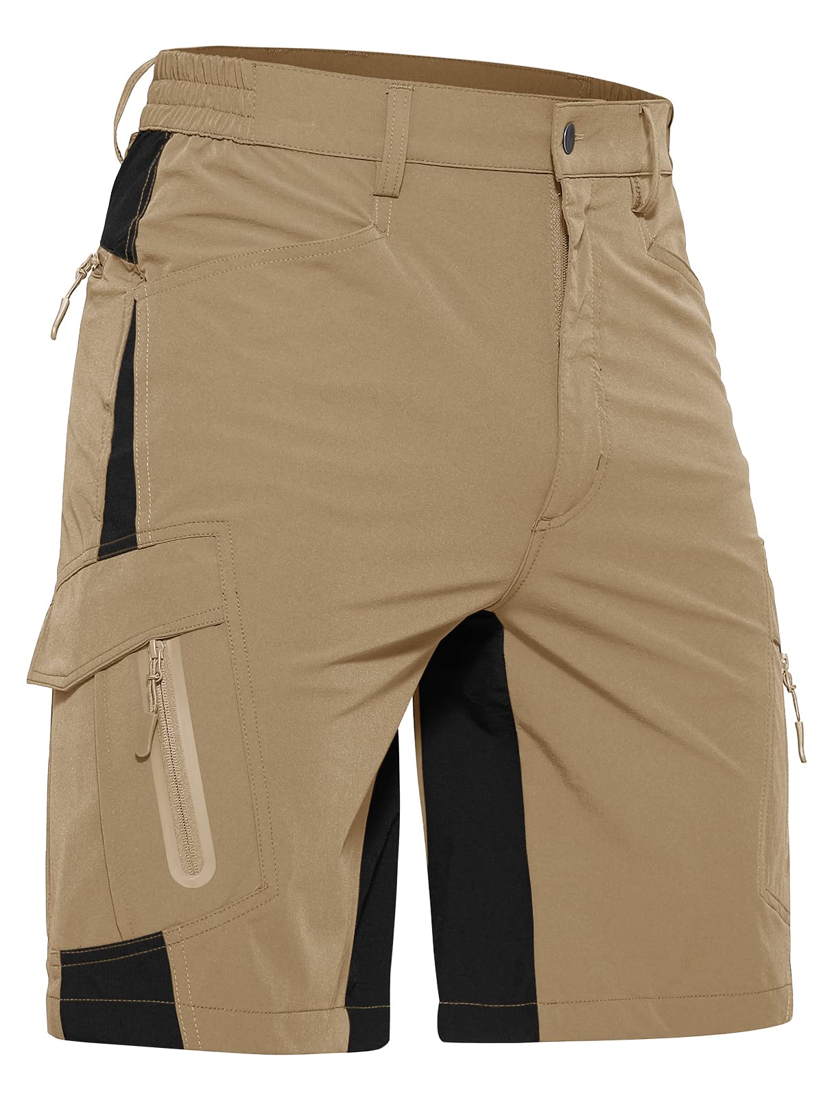 EKLENTSON Quick Dry Ripstop Hiking Shorts for Men with Zip Pockets - Perfect for Outdoor Adventures