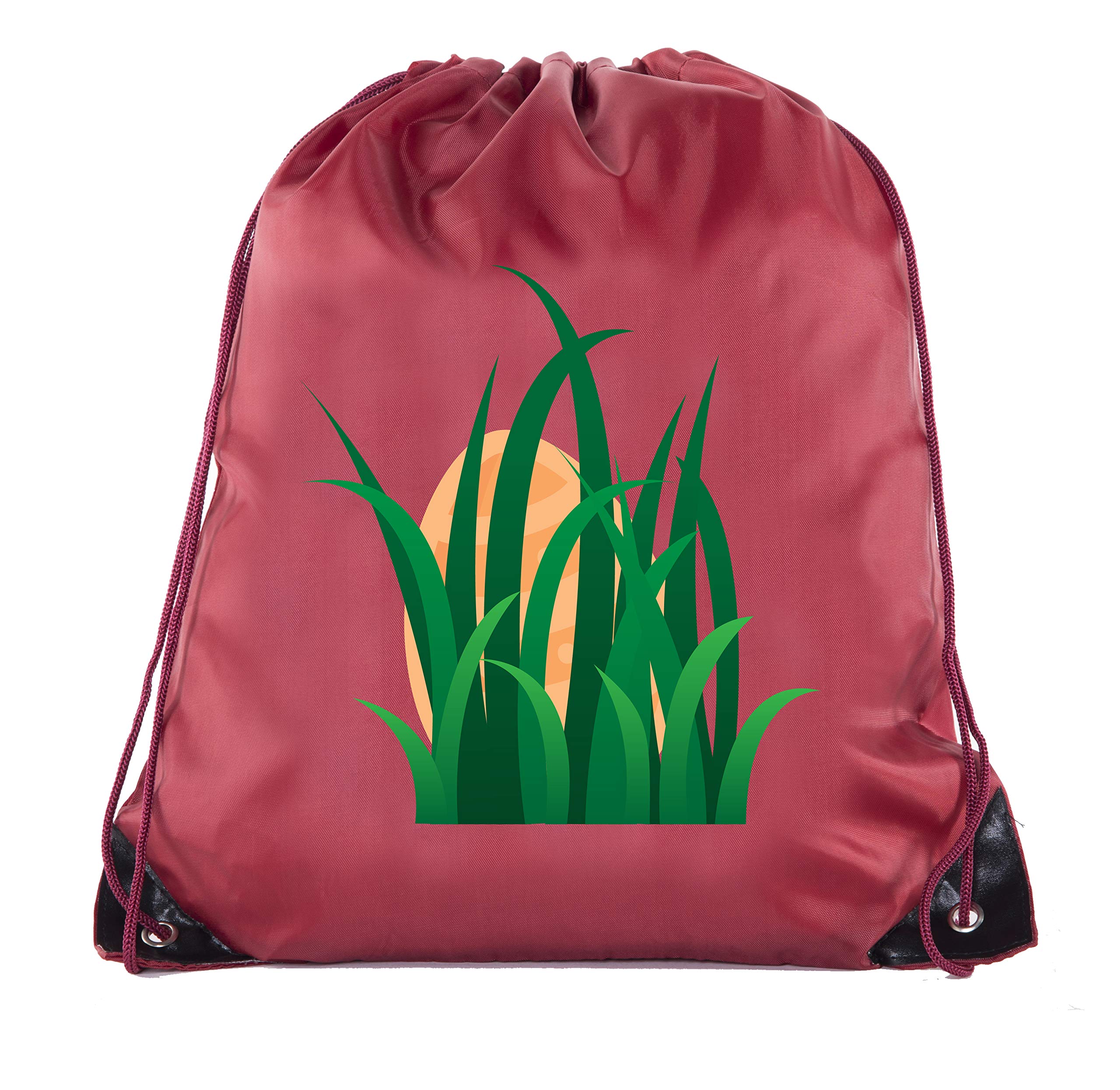 Easter Basket Bags - Bulk Drawstring Backpacks for Easter Party Favors & Goodie Bags - No Peeking Design - Perfect for Easter Egg Hunts, Classroom Treats & Spring Celebrations