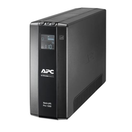 APC Back-UPS PRO 1300VA (780W) Line Interactive UPS with AVR - 230V Input/Output, 8 Outlets - Reliable Power Backup for Home Office, Gaming PC & Network Equipment