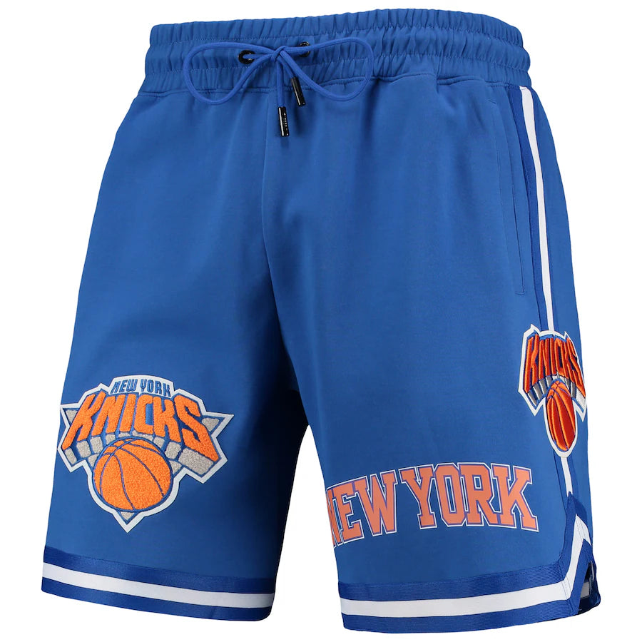 Pro Standard Blue Chenille Shorts for Men - Soft & Comfortable Athletic Shorts for Workout, Lounge & Casual Wear