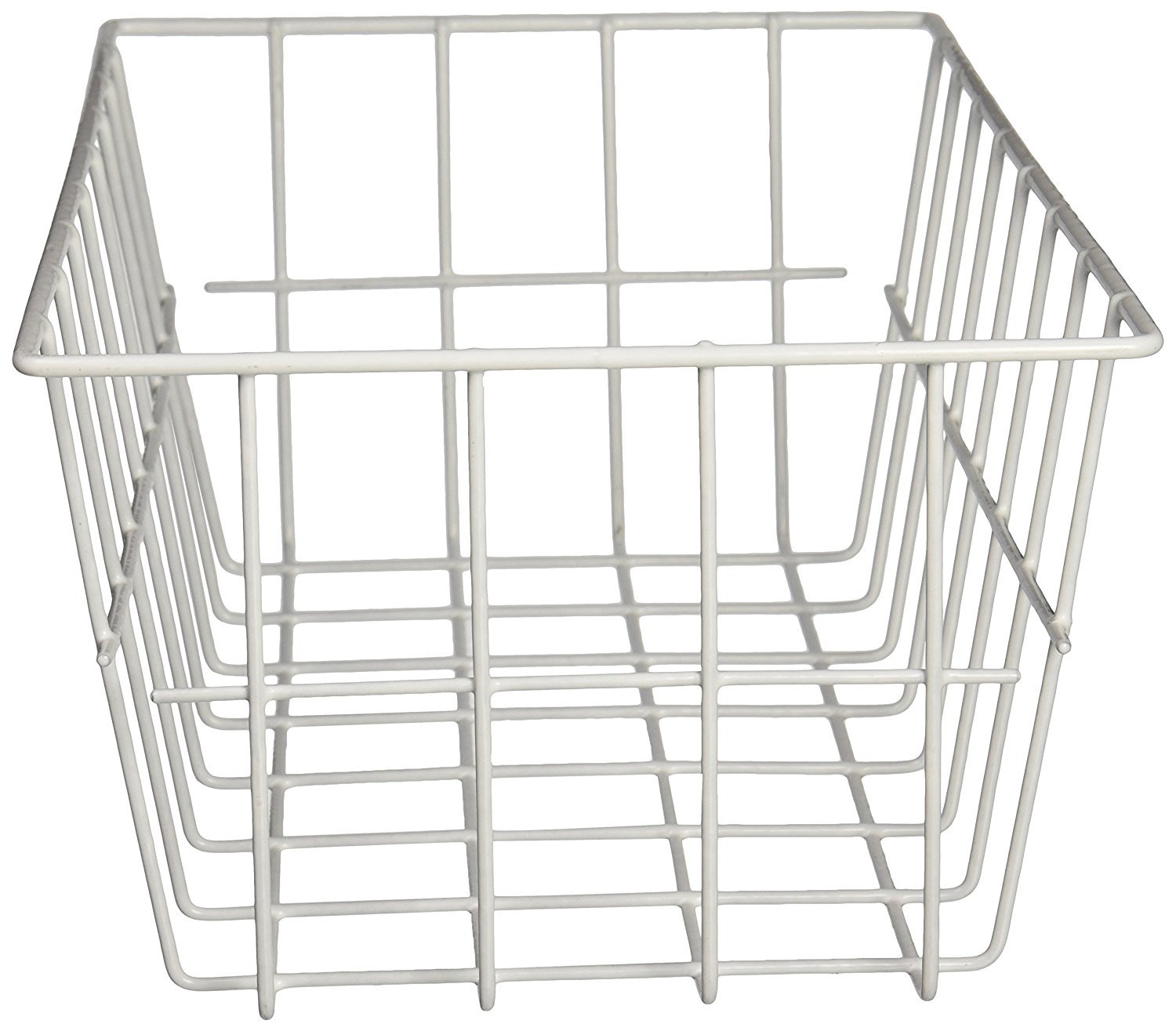 Grayline 40603 White Storage Basket - Organize Home, Office & Closet - Perfect for Laundry, Toys & Shelves