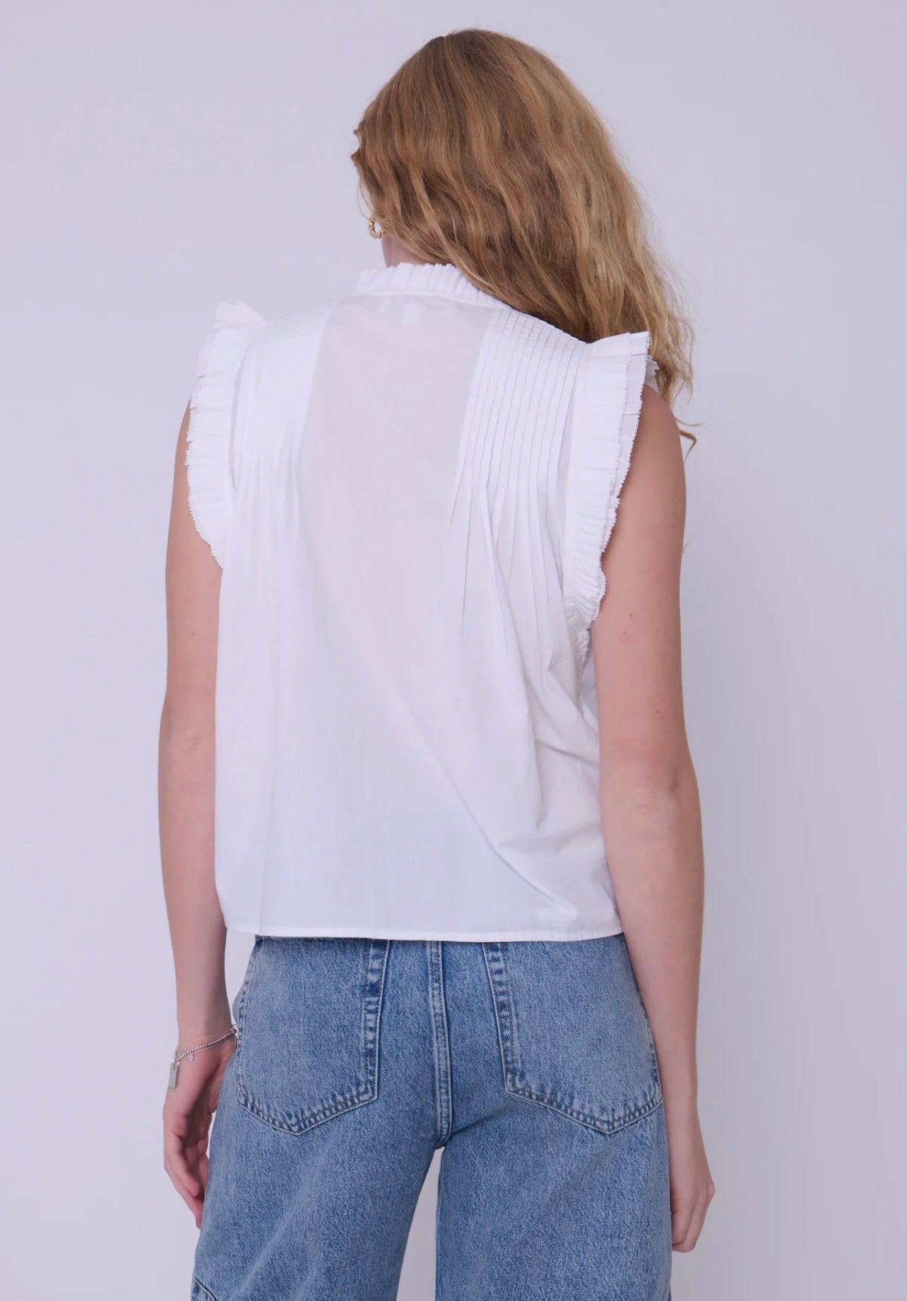 Dana Women's White Top - Casual Short Sleeve Blouse for Summer Outfits, Work & Date Night | Breathable Cotton Shirt for Everyday Wear