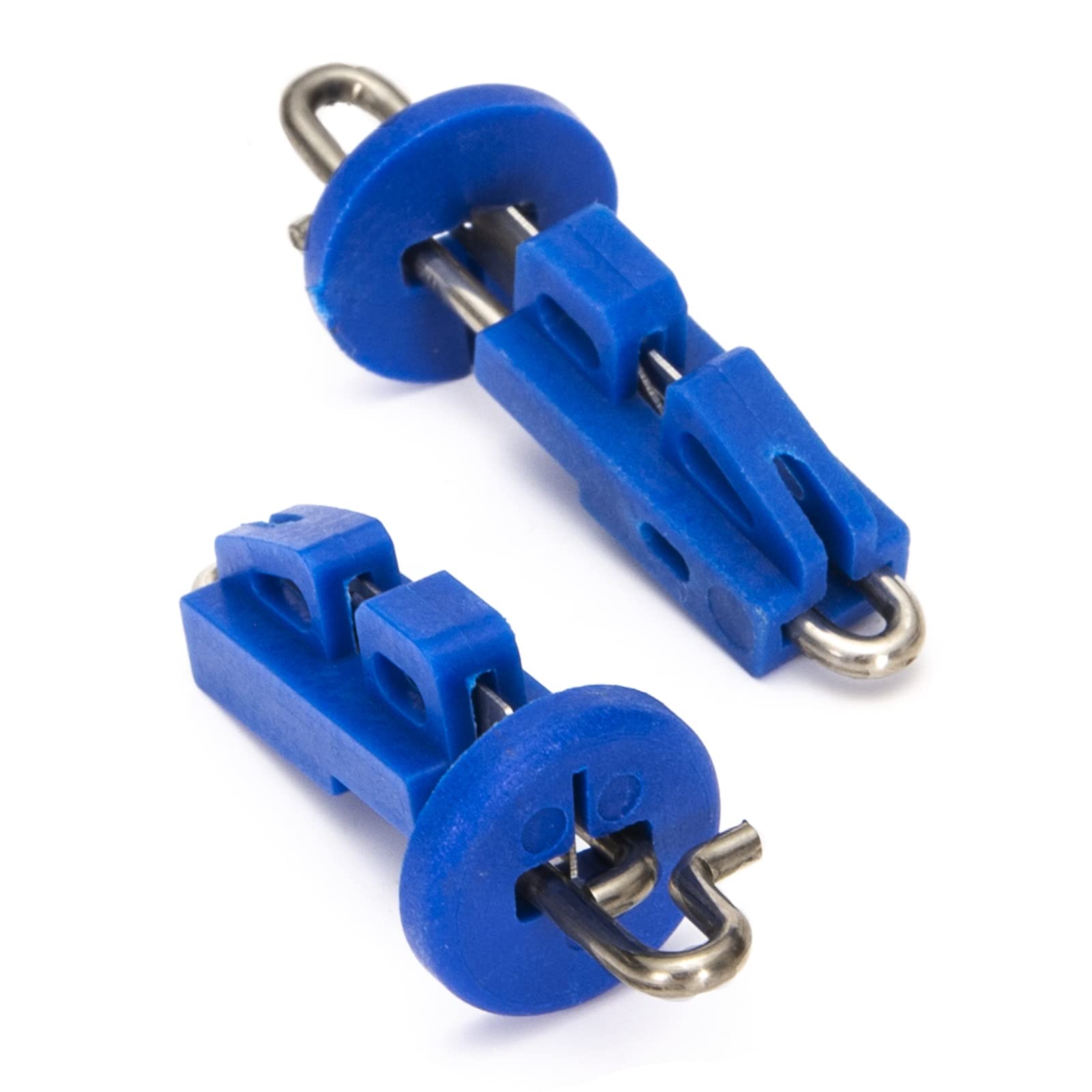 Ubersweet® 10pcs Saltwater Fishing Bait Clips - Quick Release Fishing Hook Clips for Sea Angling - Perfect for Offshore, Surf and Pier Fishing