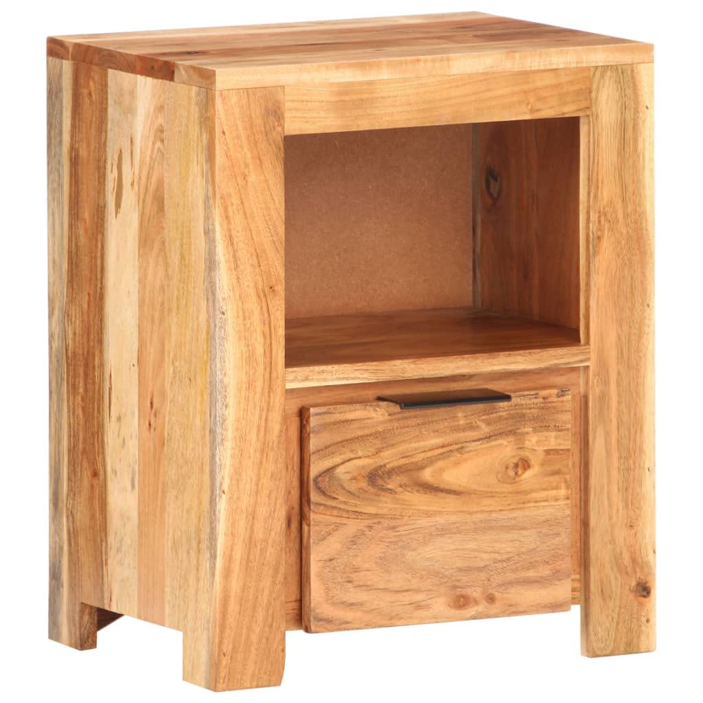 Farmhouse Narrow End Table with Storage Drawer - 15.7
