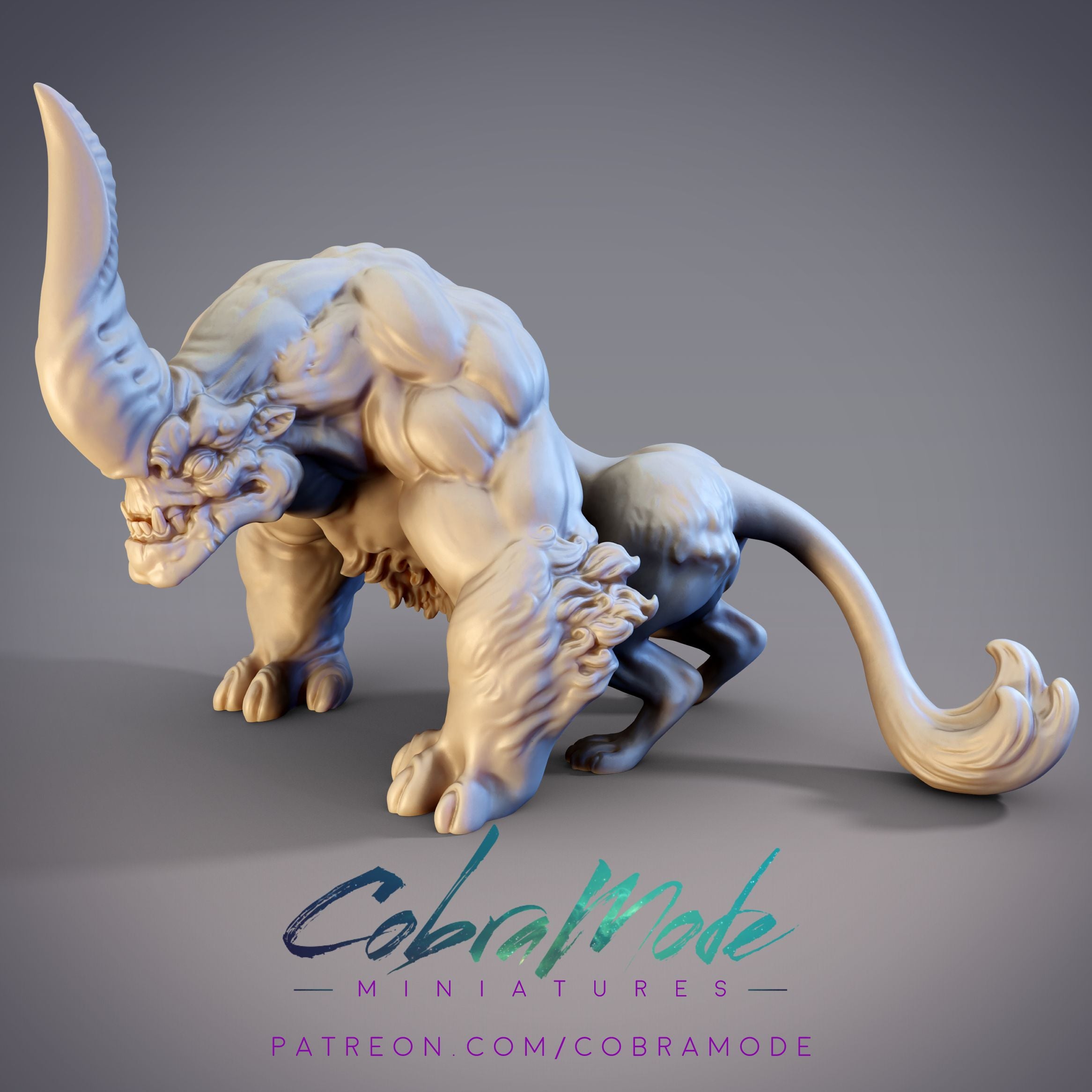 Burilgi - Legendary Beast of the Kutugha Steppe | Mythical Creature Figurine for Fantasy Collectors & Tabletop RPG Gamers