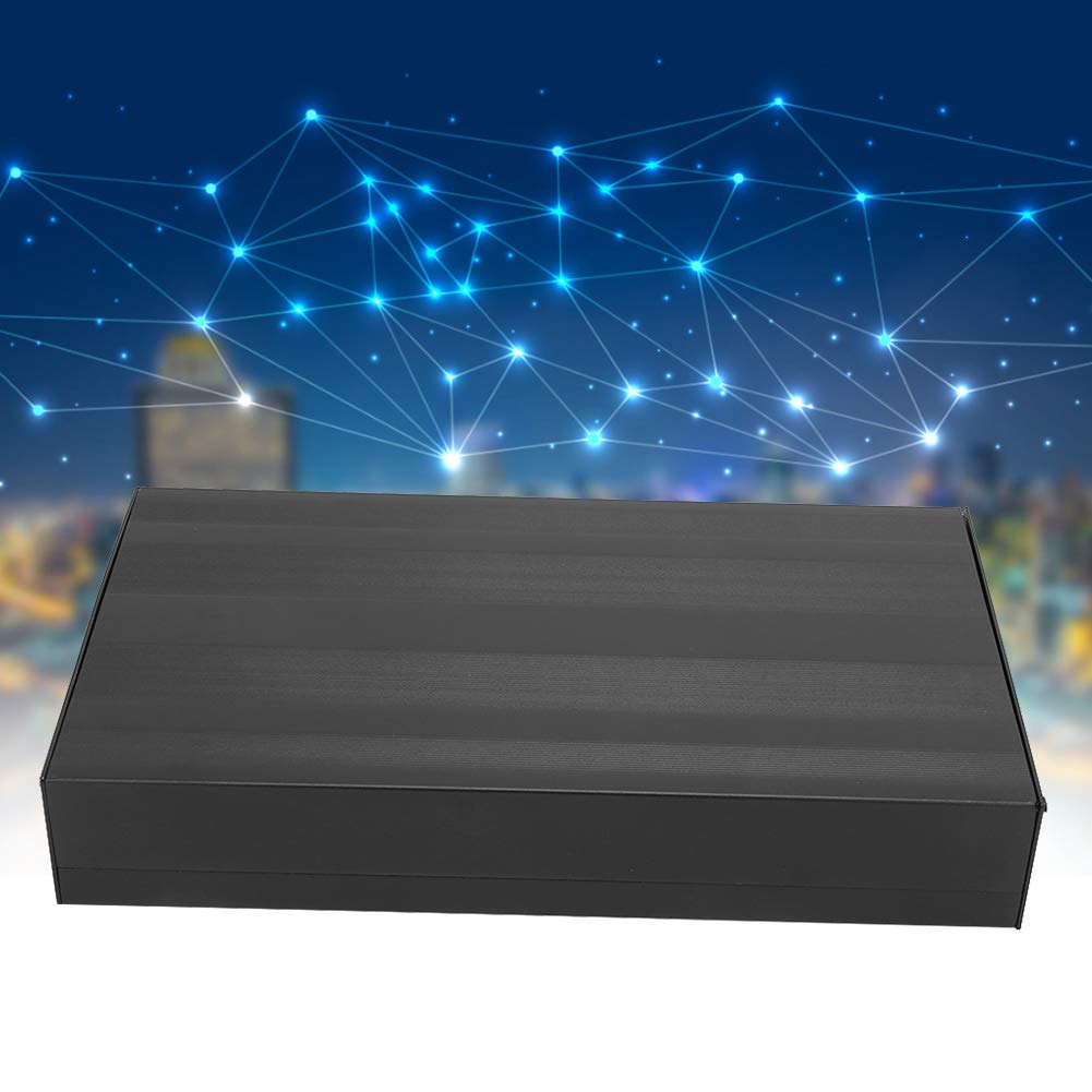 High-Quality Aluminum Project Box for Circuit Boards & PCB Instruments - Durable Electronic Enclosure Case with Cooling Features | Perfect for DIY Electronics, Prototyping & Industrial Applications
