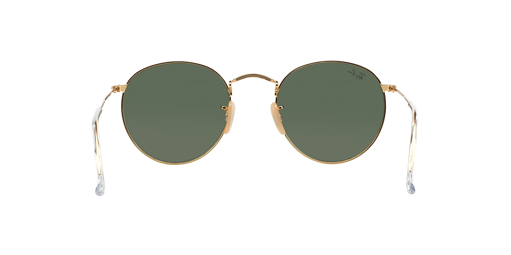Ray-Ban RB3447 Round Metal Sunglasses with Vision Group Accessories Bundle - Stylish UV Protection for Men & Women - Perfect for Driving, Beach & Outdoor Activities