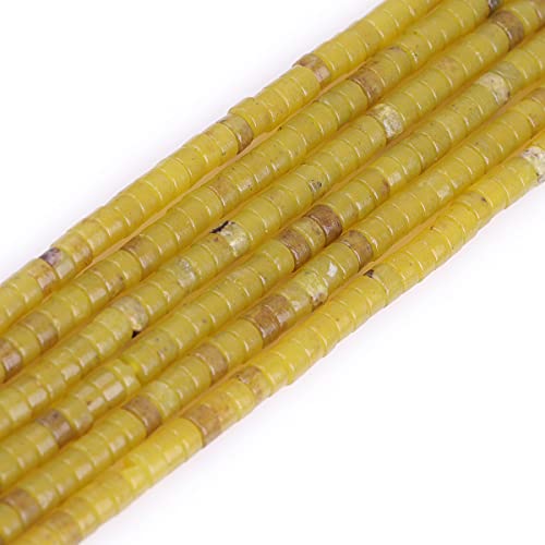 Yellow Jade Beads