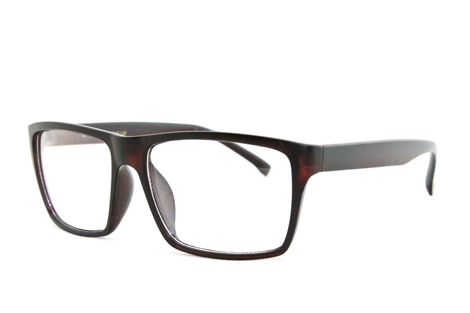 Classic Unisex Square Clear Lens Eyeglasses Frame for Men & Women - Perfect for Reading, Work, and Everyday Fashion