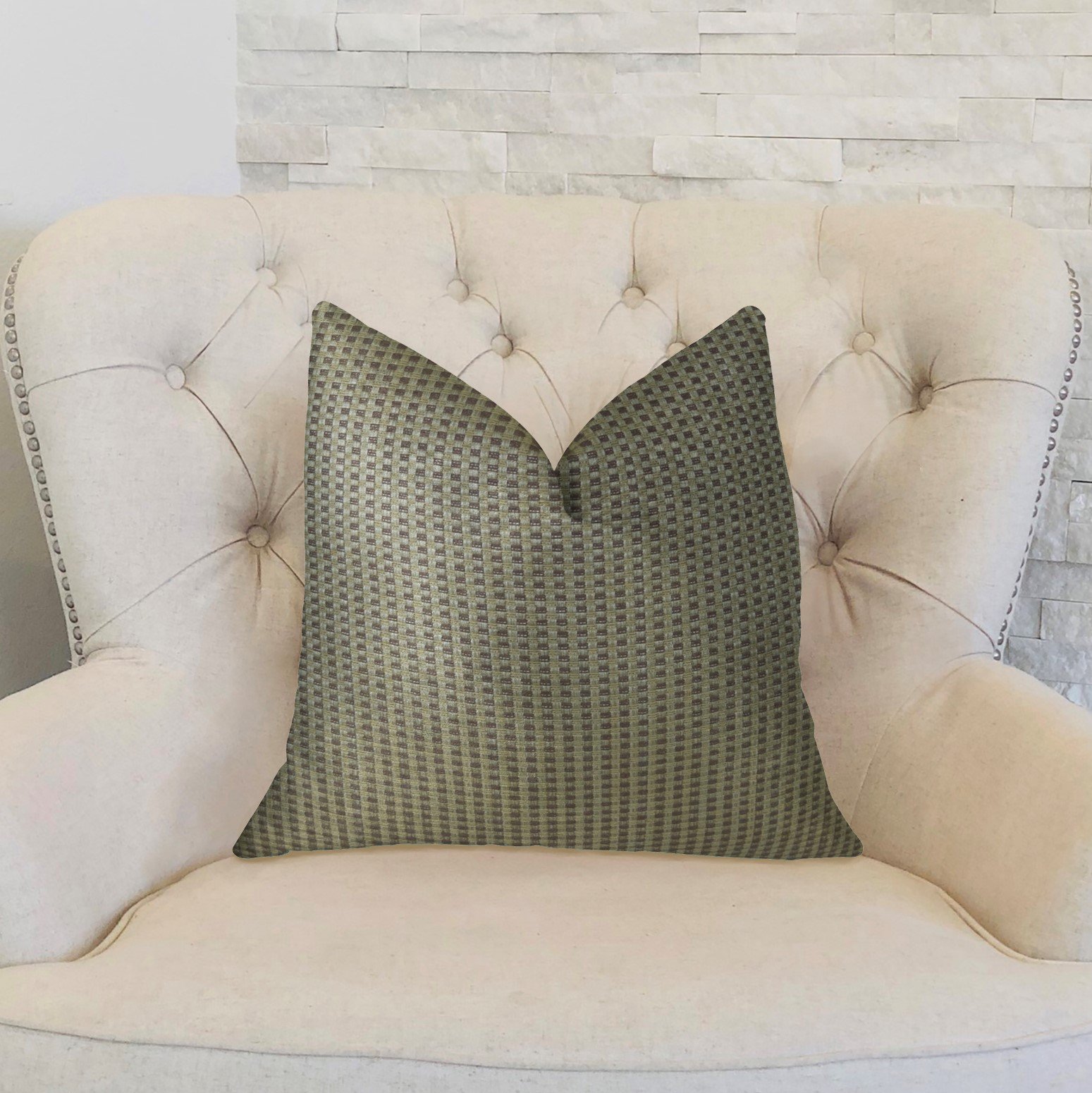 Plutus Bellevue Handmade Luxury Pillow - 20x26 Inch Standard Size Hypoallergenic Bed Pillow for Side Sleepers, Back Pain Relief - Perfect for Sofa, Bed, Couch & Guest Room Decor