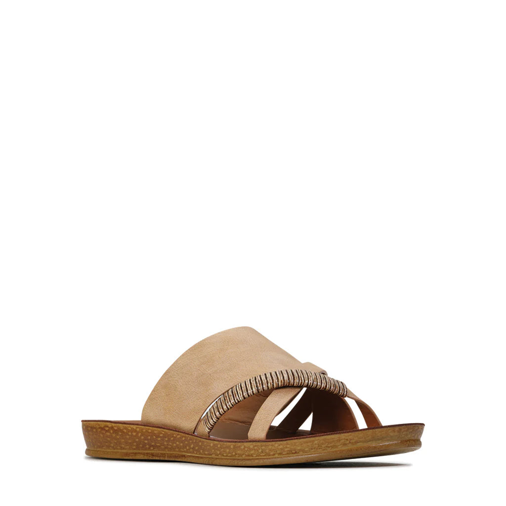 Los Cabos Bride Camel Women's Sandals - Comfortable & Stylish Beach Wedding Shoes for Brides, Bridesmaids, and Beach Vacations