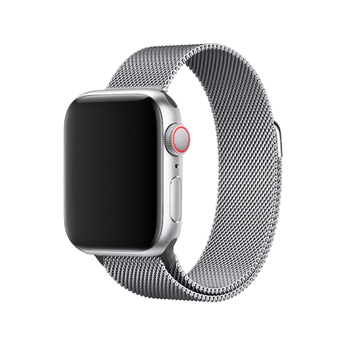 3sixT Replacement Mesh Band for Apple Watch Series 6/9/SE (42mm/45mm) - Adjustable Stainless Steel Strap for Workout, Office & Everyday Wear
