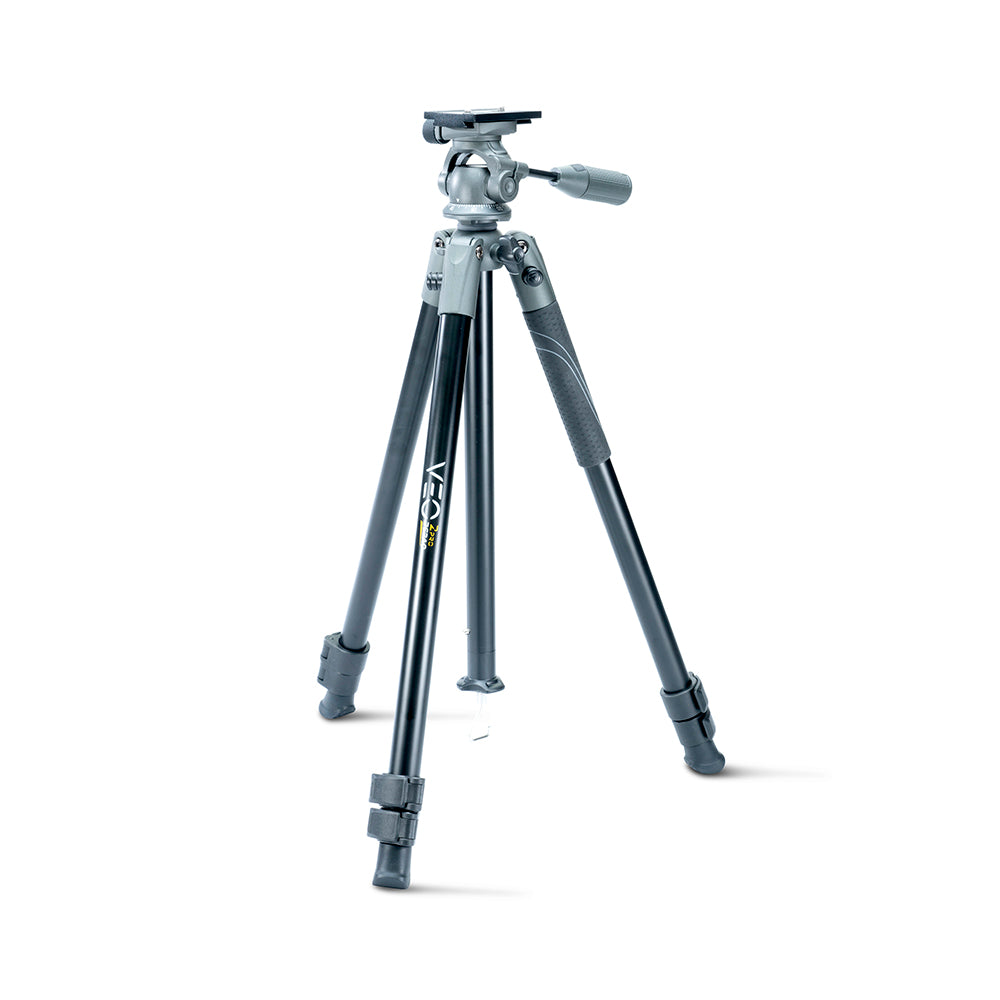 VEO 2 PRO 263AO Aluminum Tripod with 2-Way Pan Head - Heavy Duty 11LBS/KG Capacity for Photography & Videography - Perfect for Travel, Studio & Outdoor Shooting