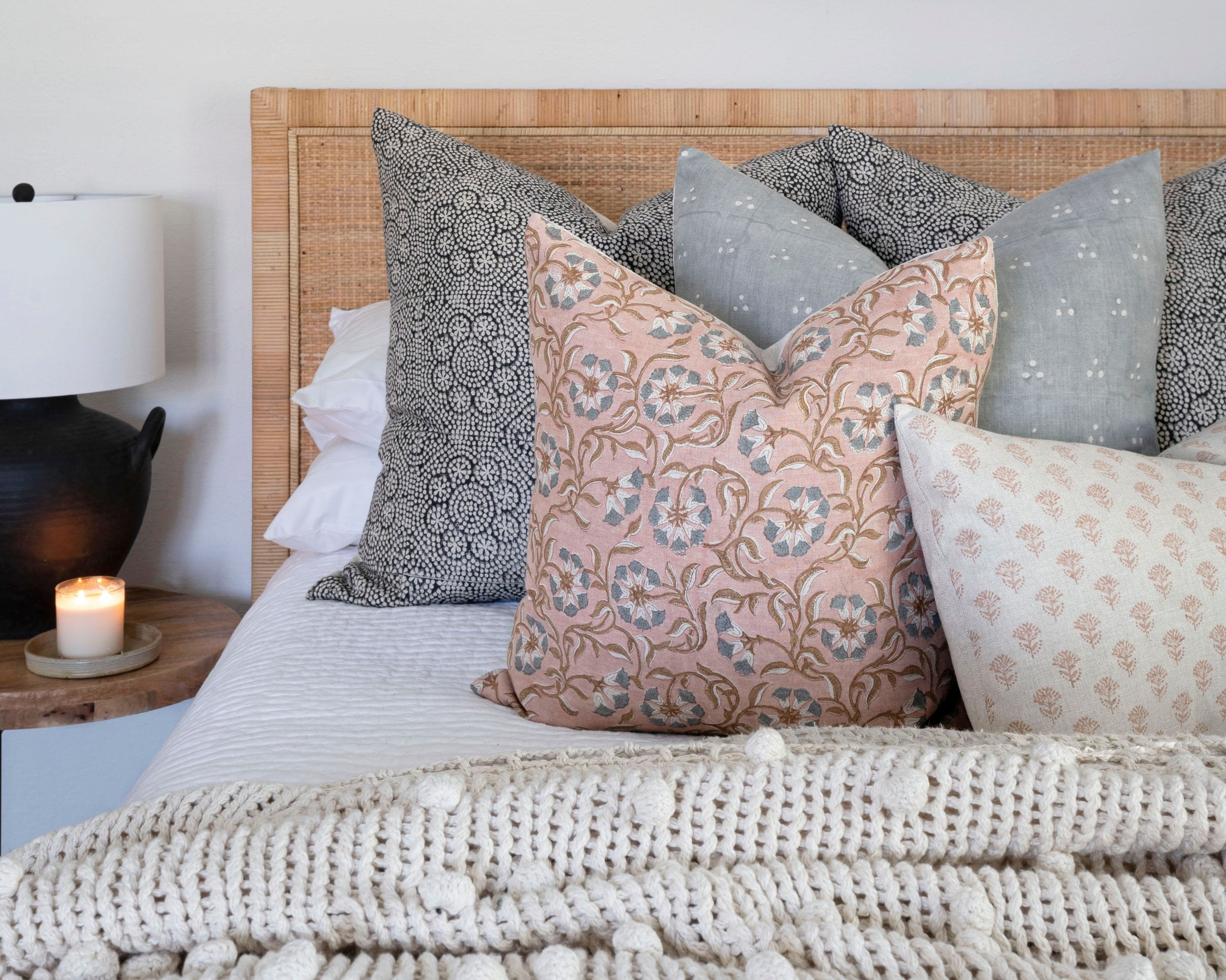 Designer Surana Natural Pillow Cover 96922 - Soft & Stylish Home Decor for Bedroom, Living Room, and Sofa