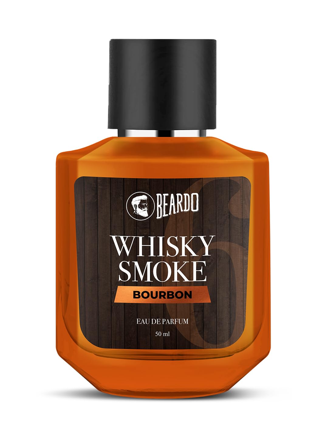 Beardo BOURBON Whisky Smoke Cologne for Men - 50ml Eau de Parfum | Oriental Woody Leather Fragrance | Long Lasting Perfume Spray | Best Date Night & Valentine's Day Gift for Husband, Boyfriend | Perfect for Evening Events, Romantic Dinners & Special Occasions