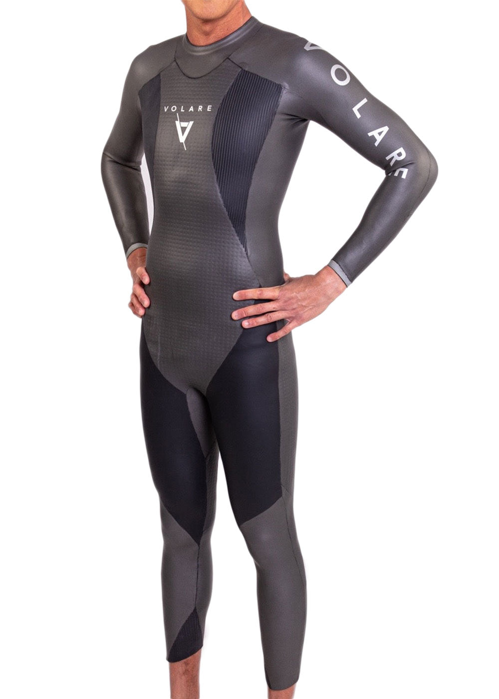 Volare V3 Men's Triathlon Wetsuit - Premium Neoprene Swim Suit for Open Water Swimming, Surfing & Triathlon Competitions - Ideal for Training & Racing in Cold Water Conditions
