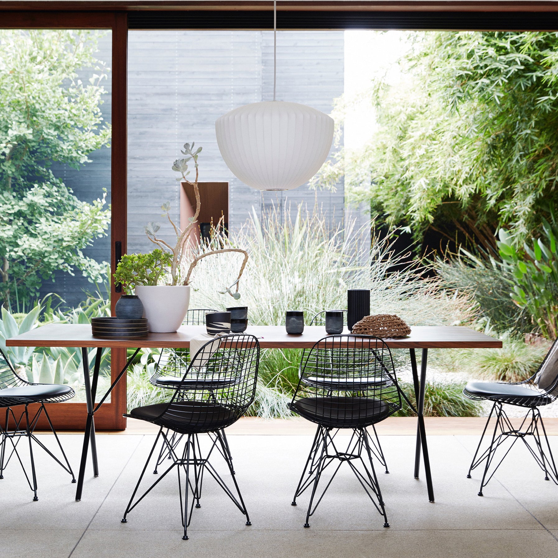 Nelson Swing Arm Pendant Lamp - Adjustable Modern Lighting Fixture for Dining Room, Kitchen Island & Bedroom Decor