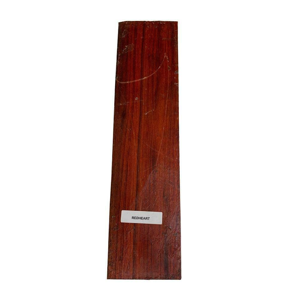 Premium 2-Piece Redheart Wood Turning Blanks for Knife Handles, Cue Pens & Crafts – 2