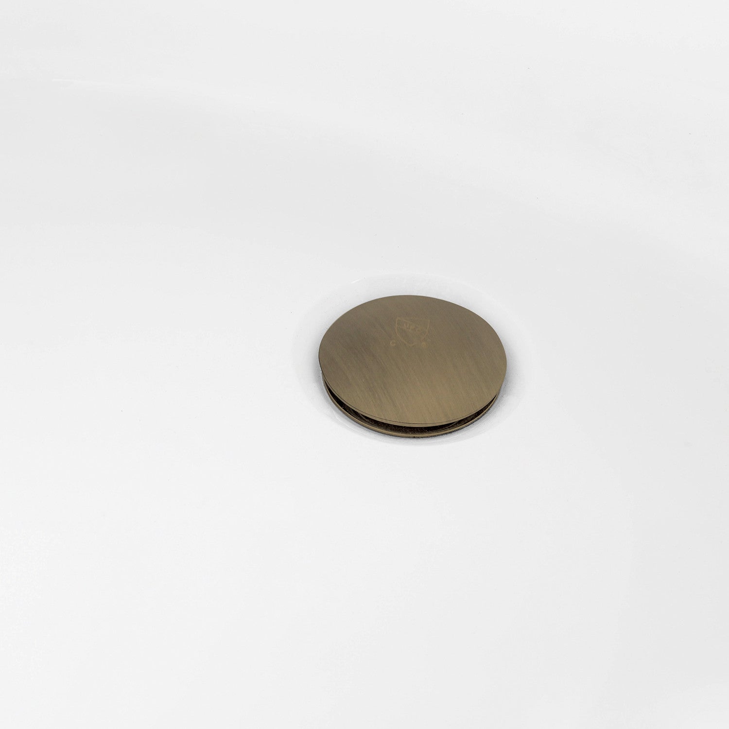 66 Inch Acrylic Oval Freestanding Bathtub - Glossy White with Antique Brass Pedestal Base | No-Faucet Design for Modern Bathrooms | Spa-Like Soaking Experience for Master Baths & Luxury Homes