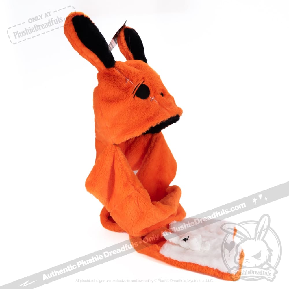 Scoodie Dreadful Anxiety Rabbit Scarf Hoodie - Soft Comfort Wear for Stress Relief, Cute Animal Design - Perfect for Winter Warmth, Anxiety Support & Cozy Lounging