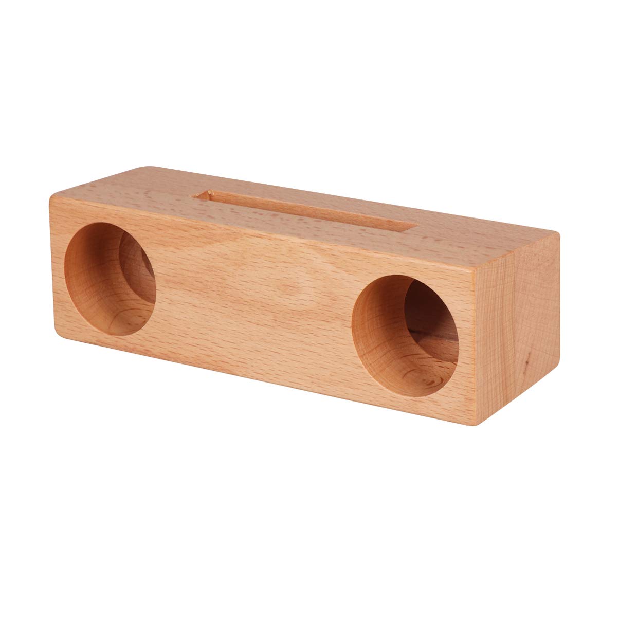 Universal Phone Stand with Sound Amplifier - Adjustable Mobile Phone Holder & Speaker Booster for Desk, Car, and Home Use
