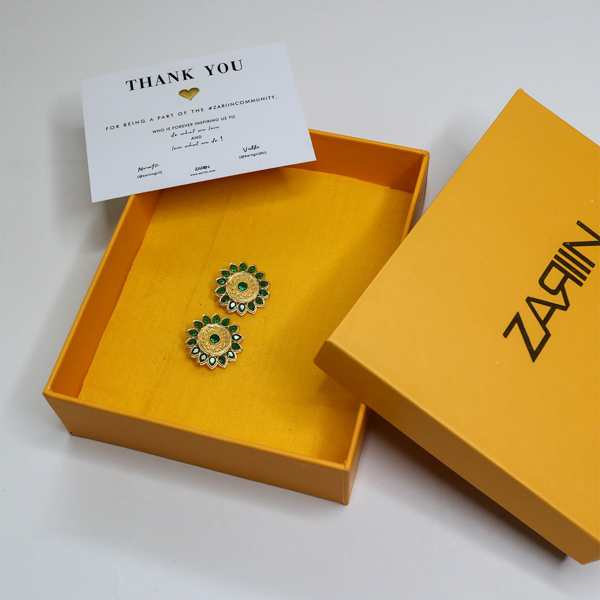 Amara Stud Earrings for Women - Elegant Gold & Silver Studs for Daily Wear | Perfect for Work, Parties & Gifting
