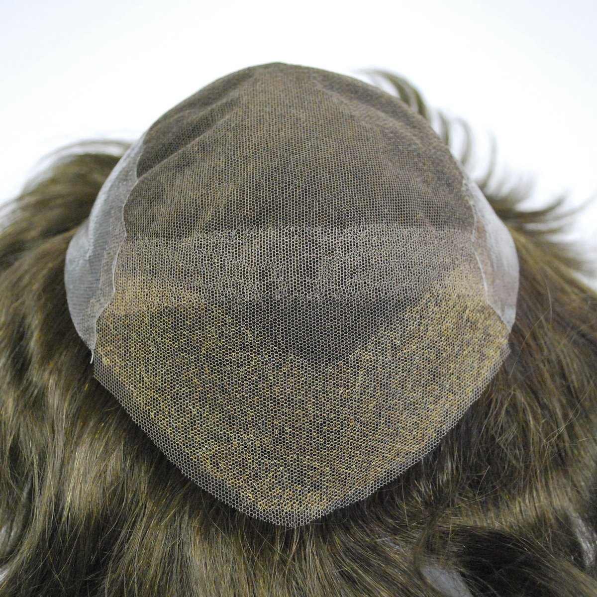 Dark Brown Human Hair Toupee for Men - #3 Lace Front Hair System | Natural Look for Thinning Hair & Baldness | Perfect for Daily Wear, Parties & Special Events