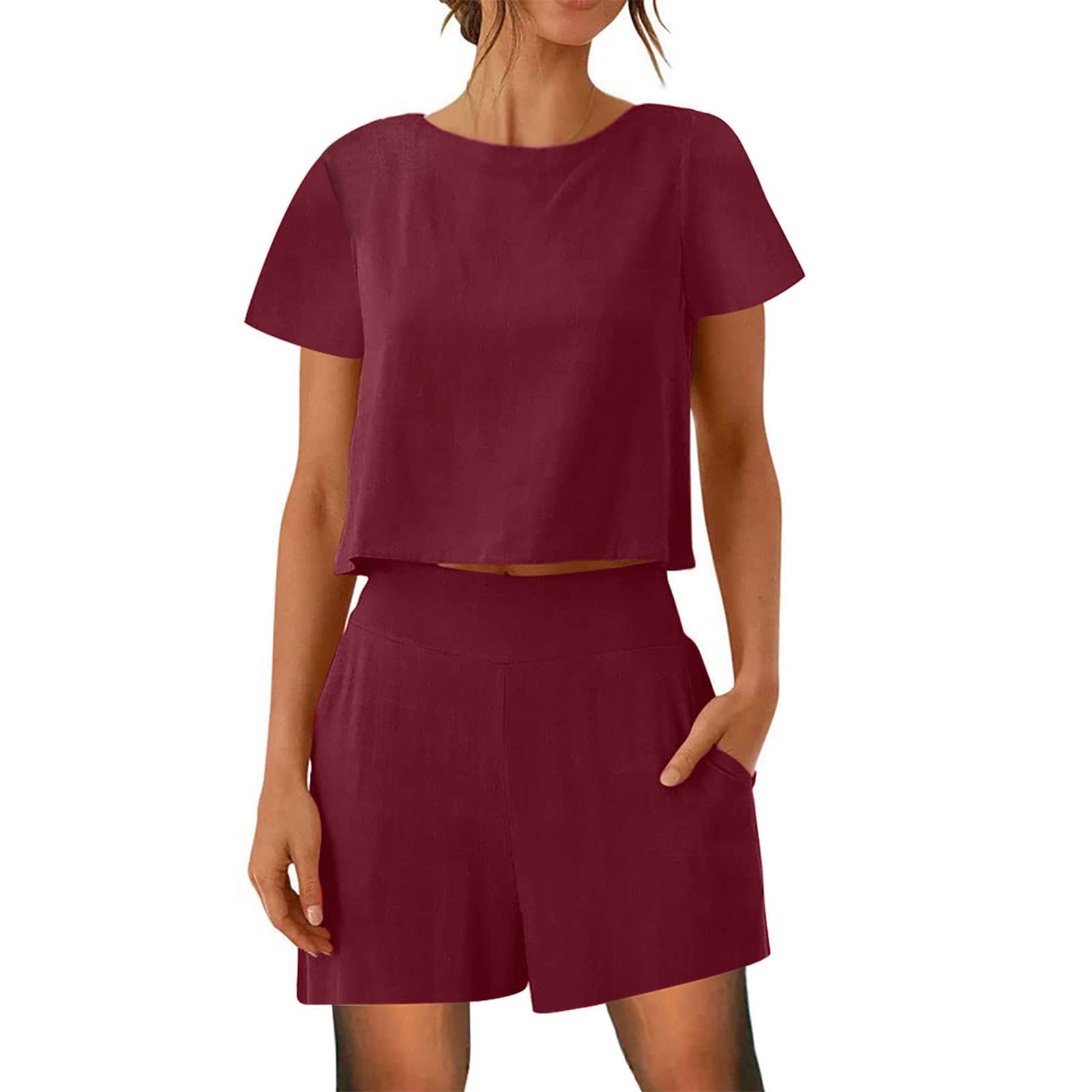 2024 Women's Quilted Lounge Set - Soft 2-Piece Outfit for Comfort & Style | Cozy Holiday Pajamas, Airport Travel & Christmas Sweatsuit | Perfect for Relaxing at Home, Gifting & Winter Vacations