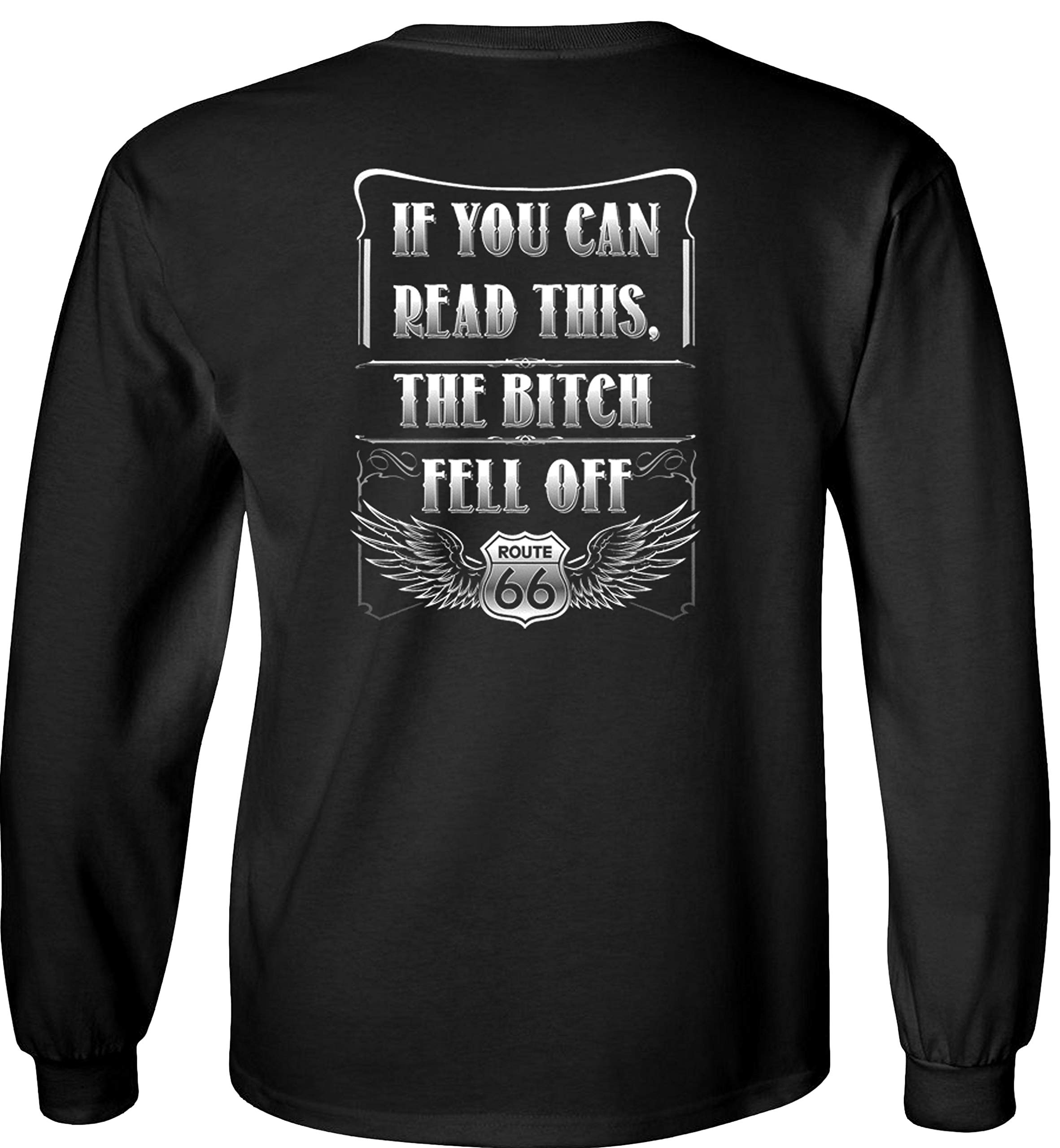 Funny Biker Long Sleeve Shirt - Motorcycle Rider Men's Top for Riding & Gifts