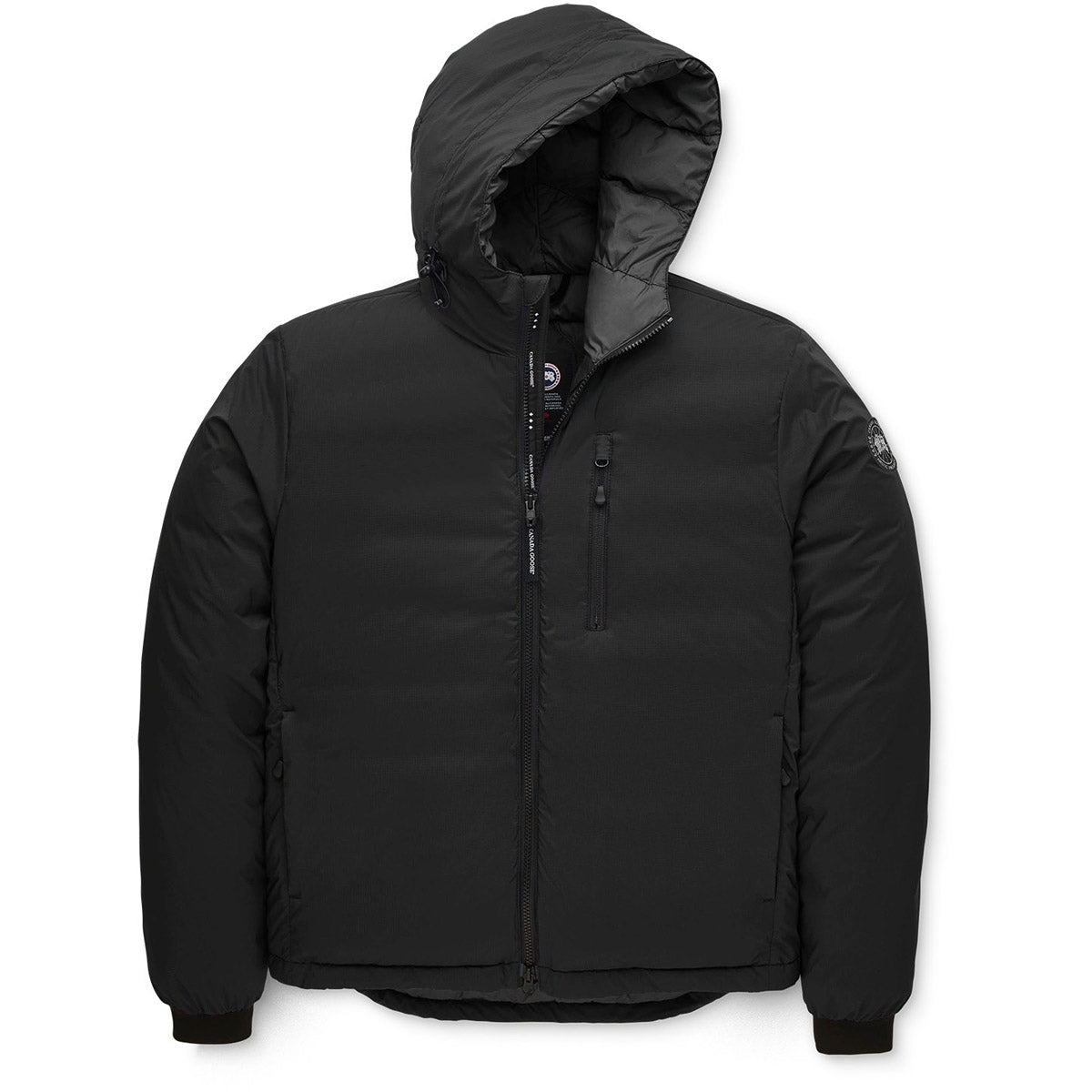 Men's Lodge Down Hoody Black Label - Lightweight Warm Winter Jacket for Outdoor Activities & Casual Wear