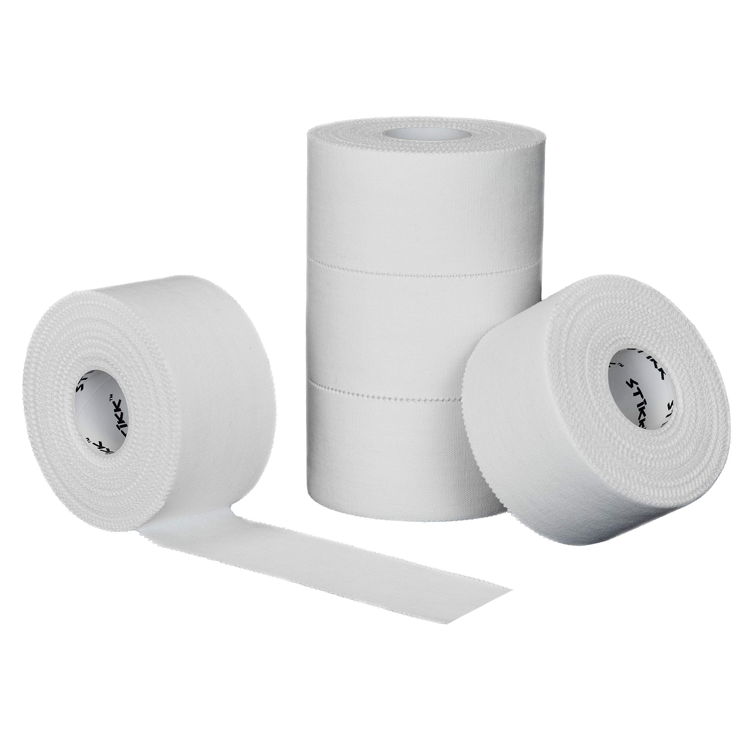 STIKK Athletic Sports Tape - 5 Pack White Kinesiology Tape (1.5
