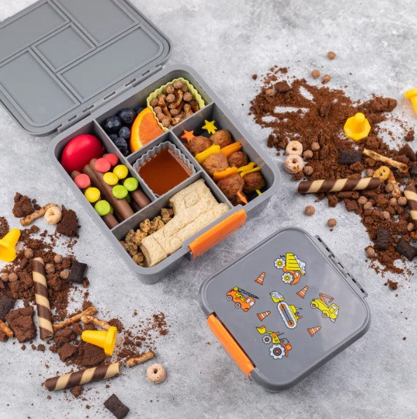 Lunch Punch Sandwich Cutter Set - Fun Construction Vehicle Shapes for Kids' School Lunch & Party Snacks | BPA-Free Sandwich Cutters for Creative Meals