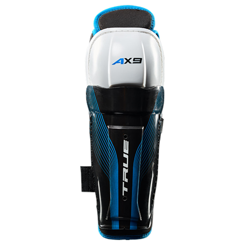 TRUE M16 Youth Ice Hockey Shin Guards - Protective Gear for Kids & Teens - Perfect for Practice, Games & Training